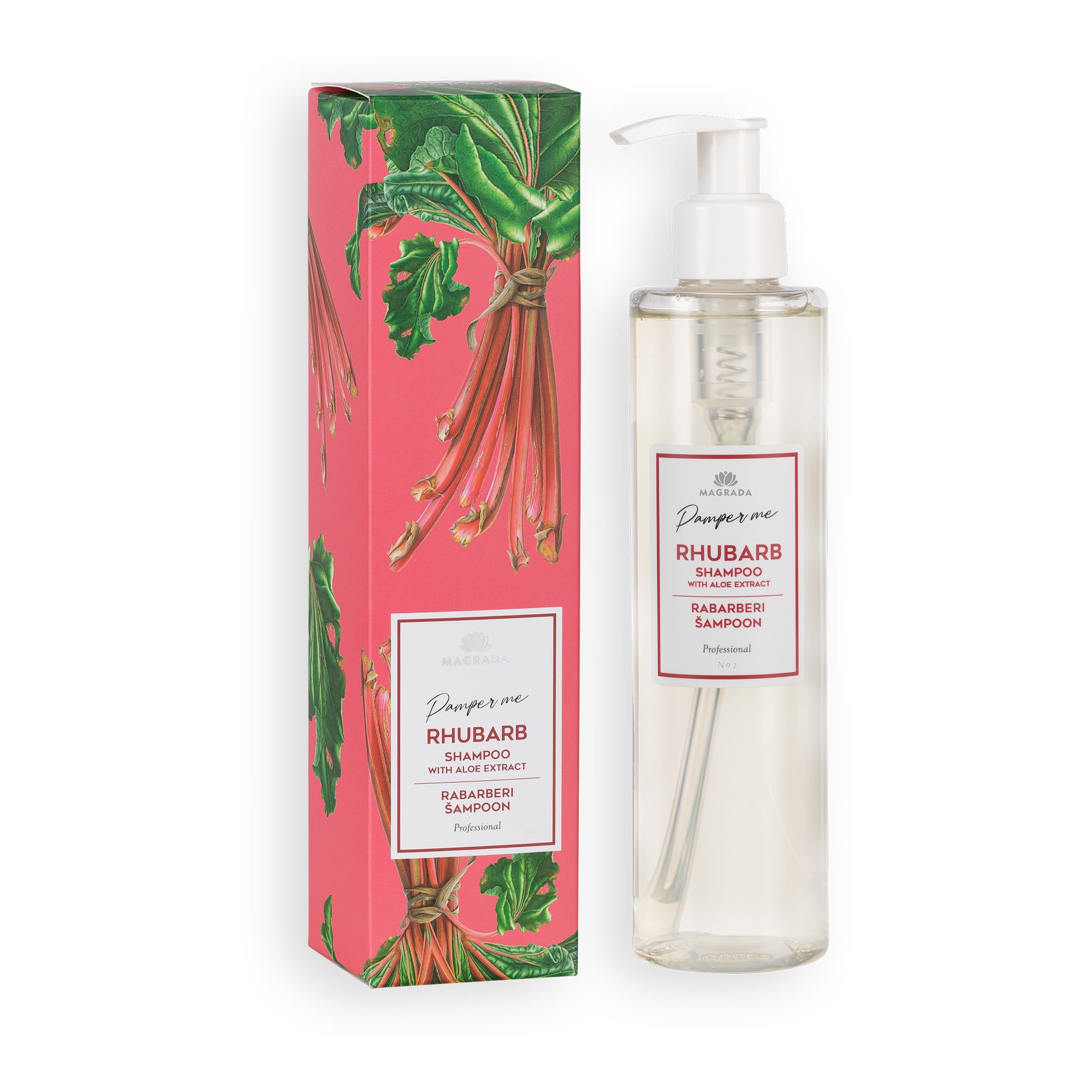 Rabarberi šampoon aaloeekstraktiga 250ml
