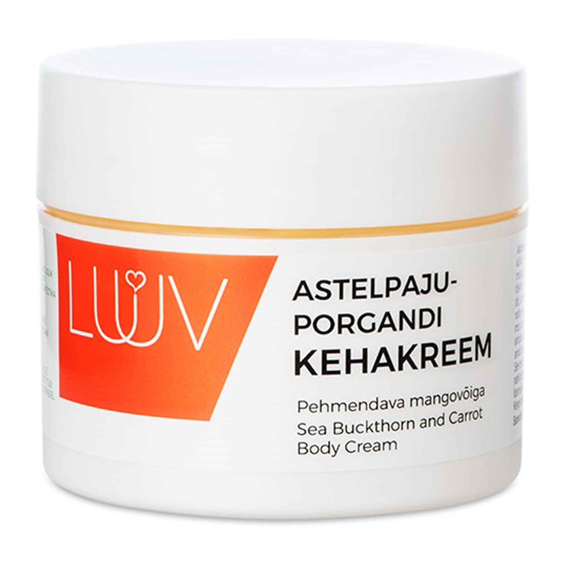 Vitamiinirikas astelpaju-mango kehakreem 200ml