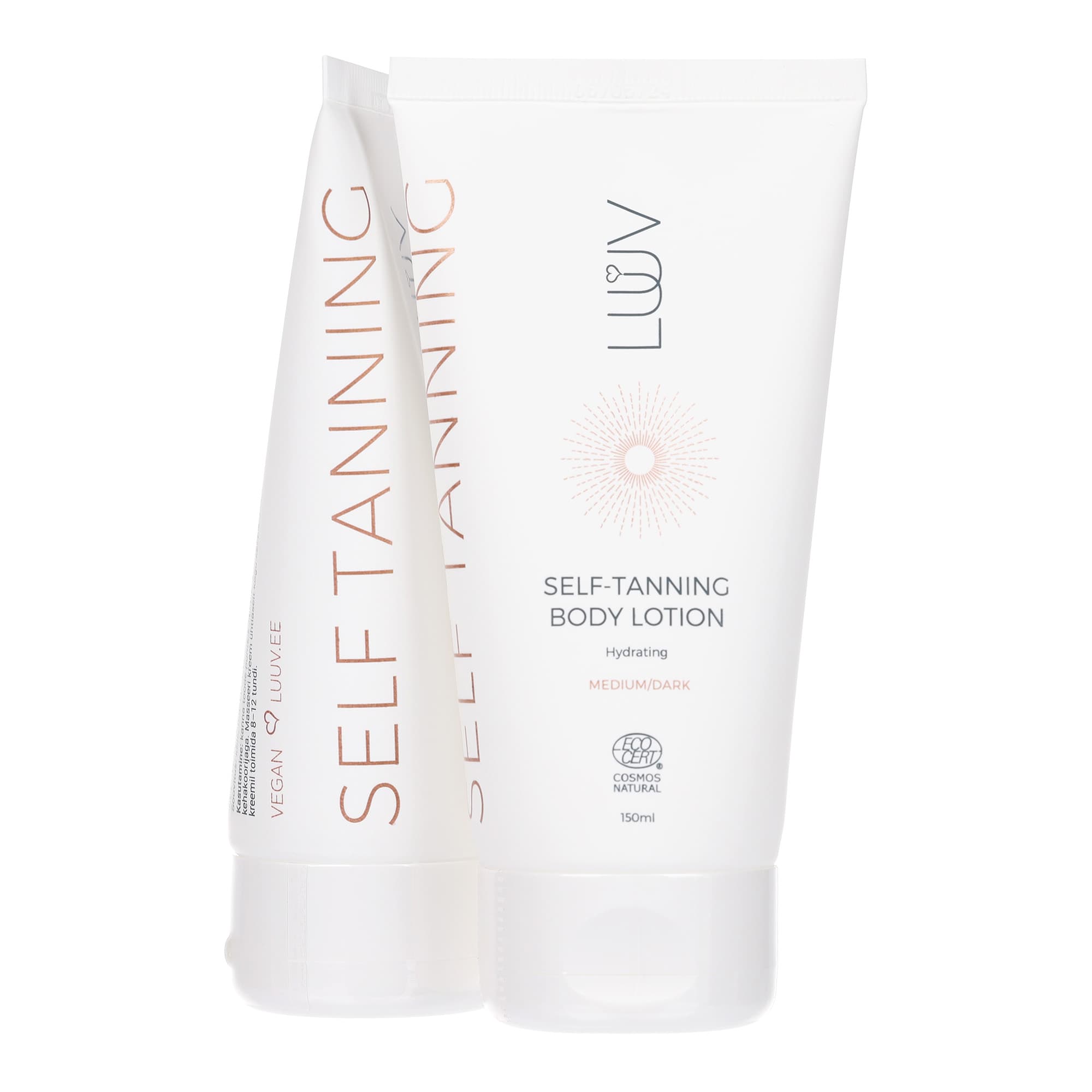 Isepruunistav kehakreem -keskmine/tume toon 200ml