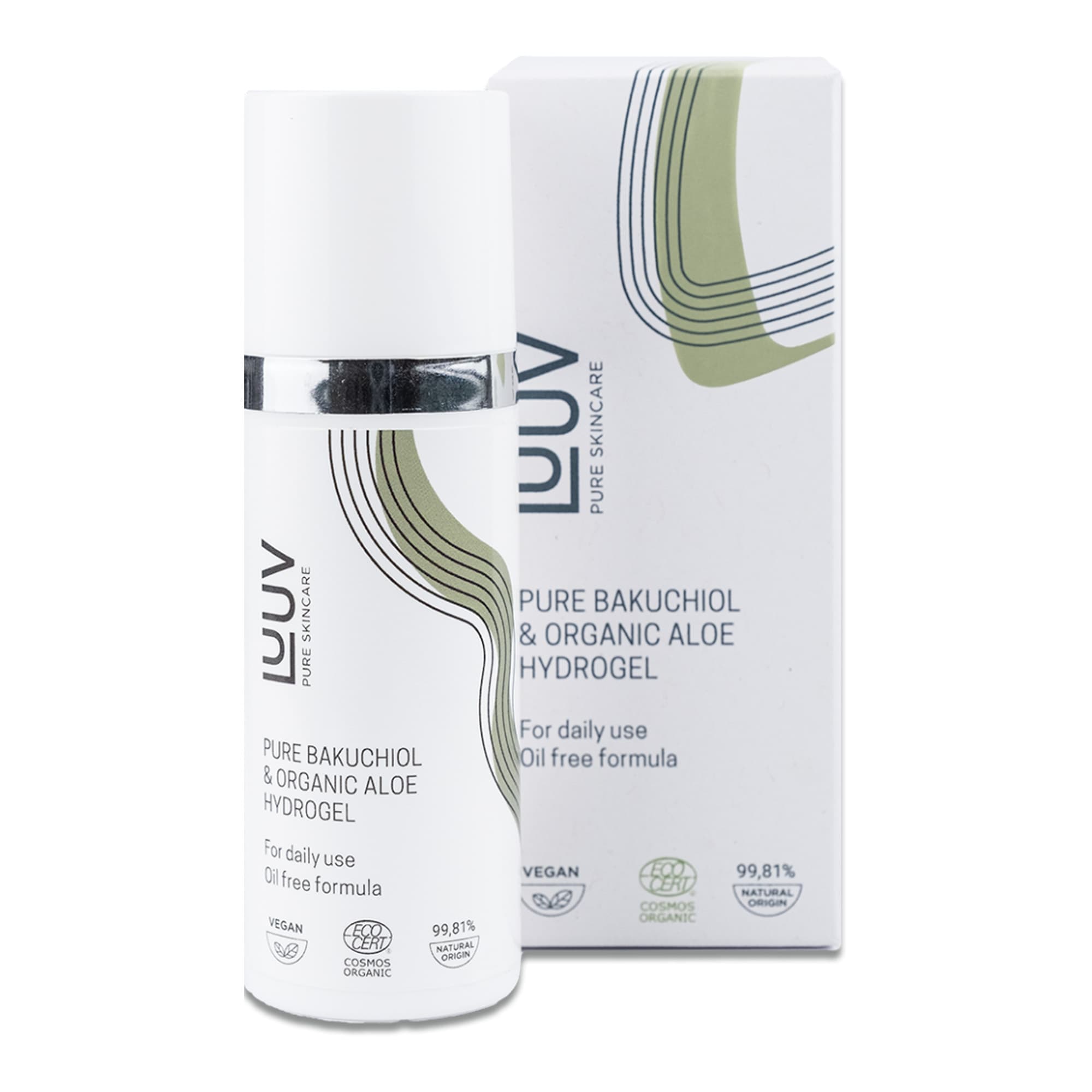 Bakuchioli-aaloe hüdrogeel näole 50ml