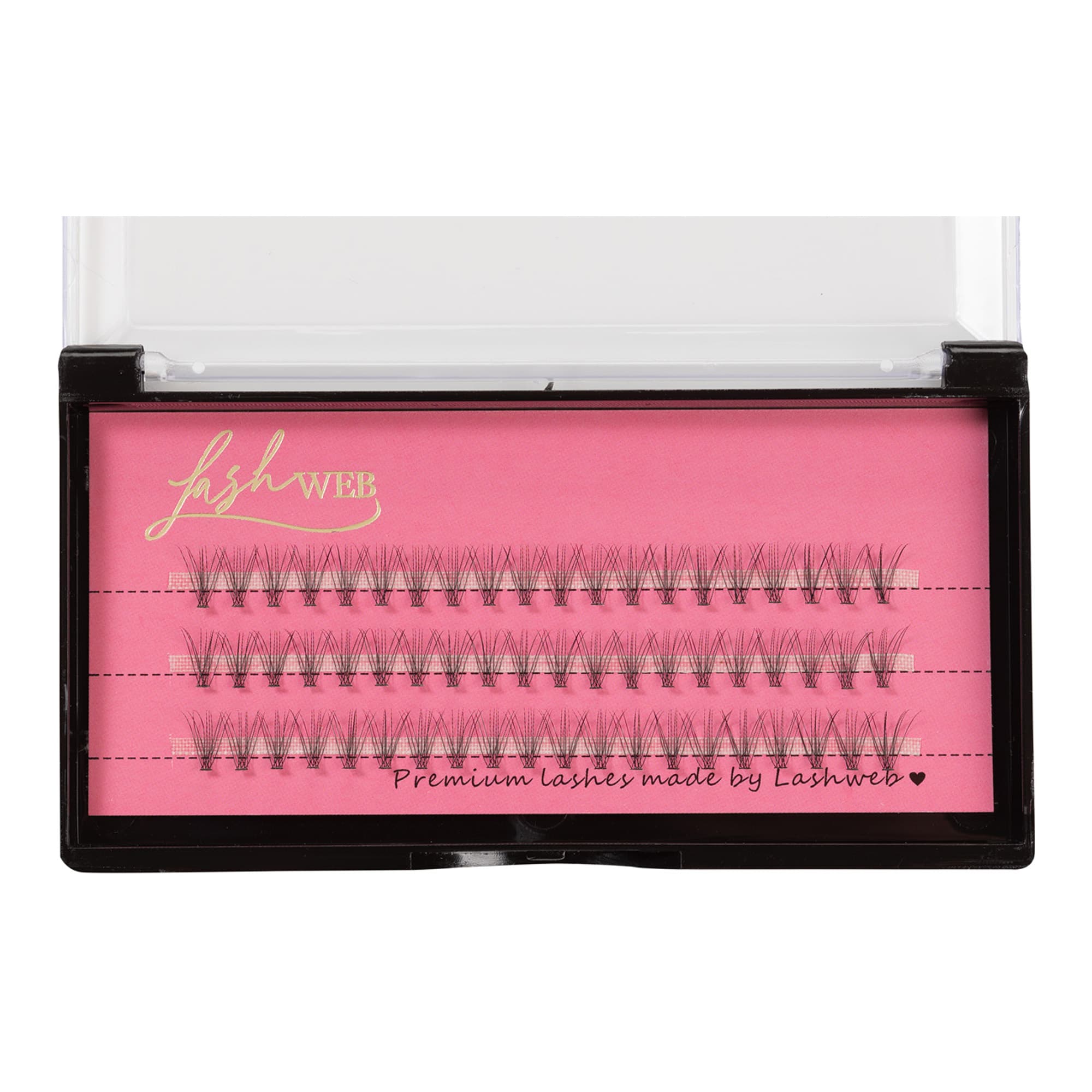 Individuaalsed ripsmetutikud 10mm 10D C-kaar 0,07