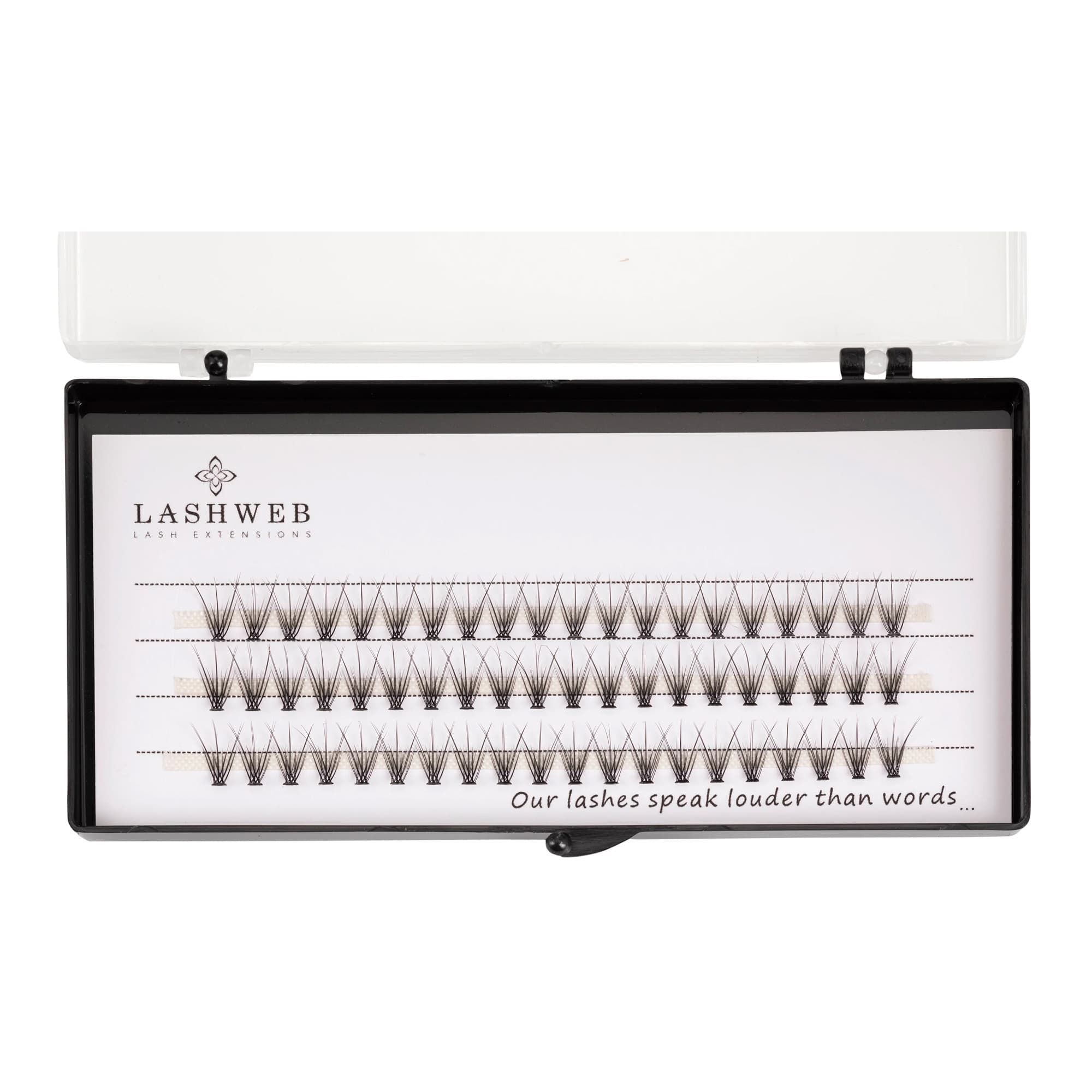 Individuaalsed ripsmetutikud Kim 9mm 20D C-kaar 0,07