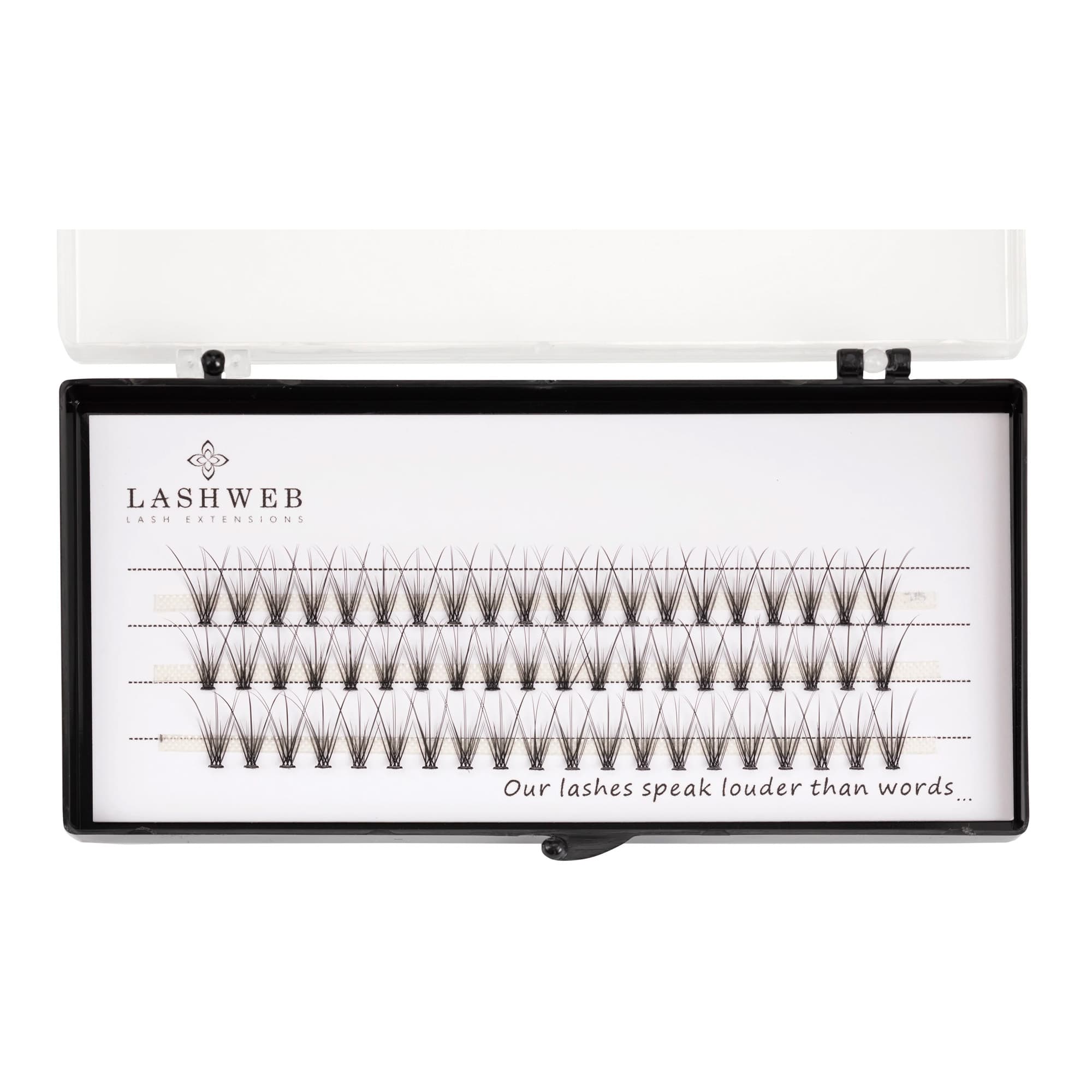 Individuaalsed ripsmetutikud Kim 12mm 20D C-kaar 0,07