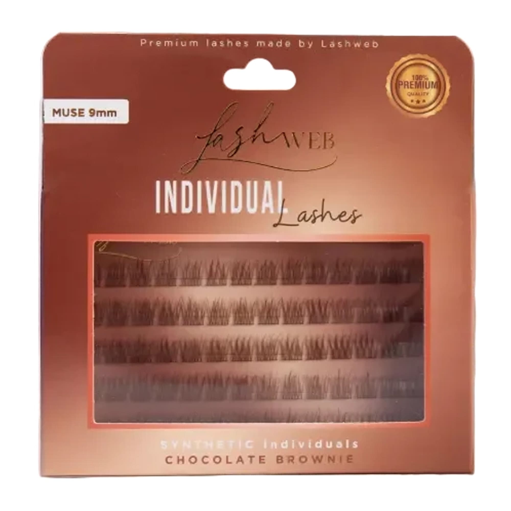 Muse pruunid ripsmetutikud 9mm