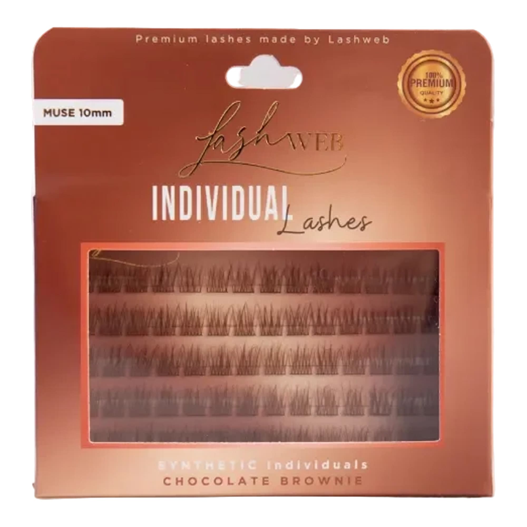 Muse pruunid ripsmetutikud 10mm