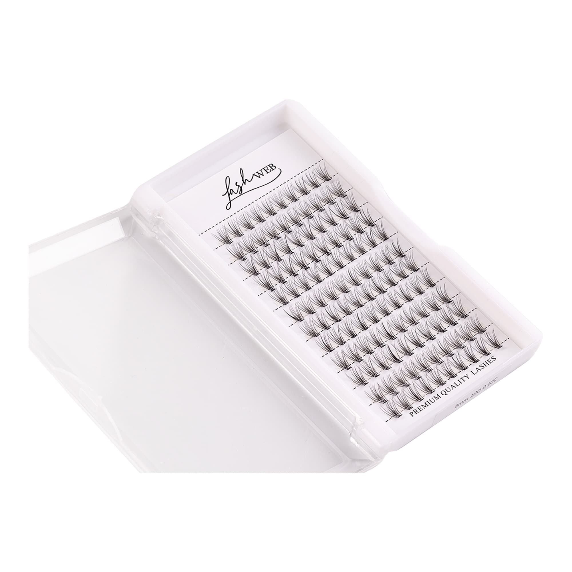 Individuaalsed ripsmetutikud 8mm 10D C-kaar 0,10