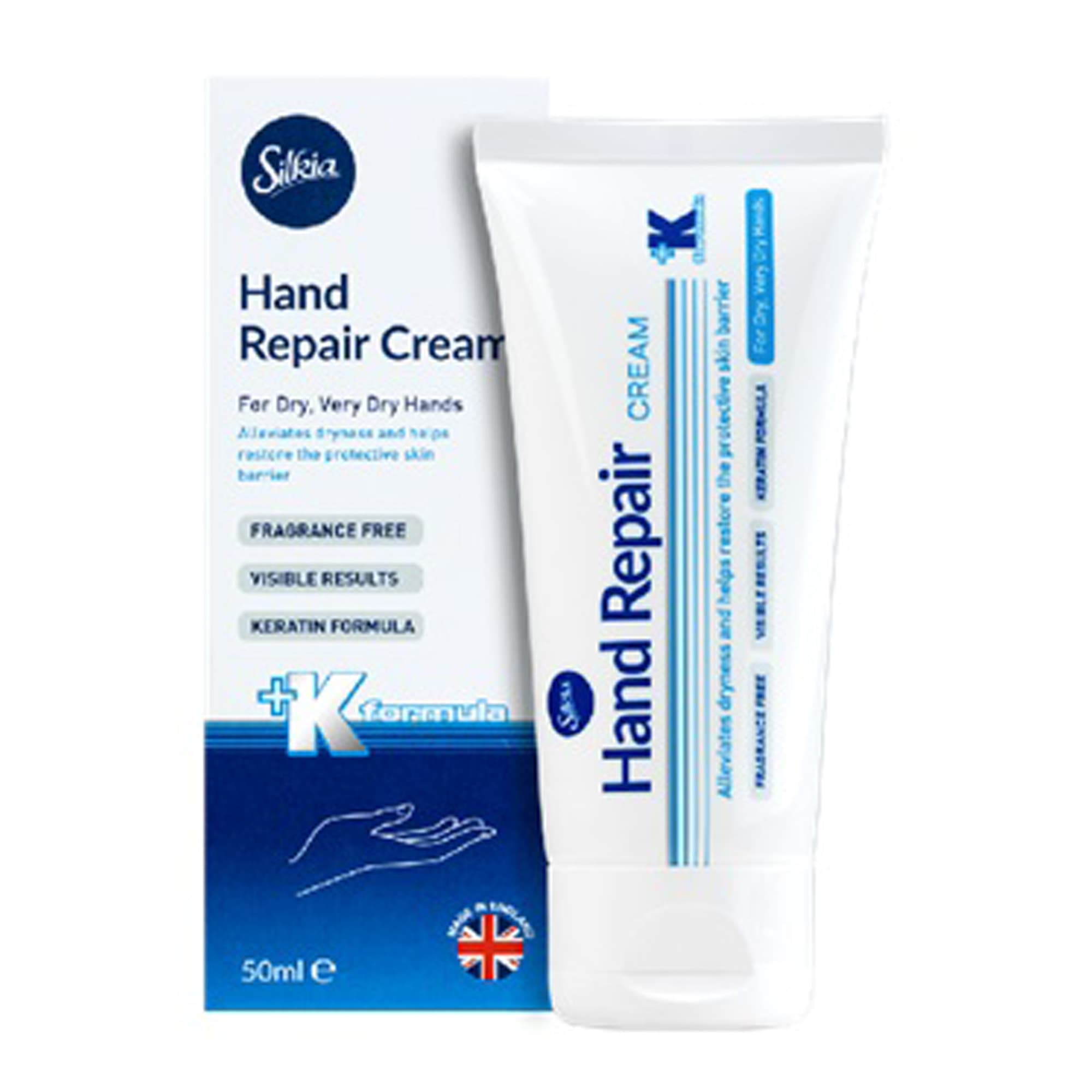 Taastav kätekreem keratiiniga 50ml