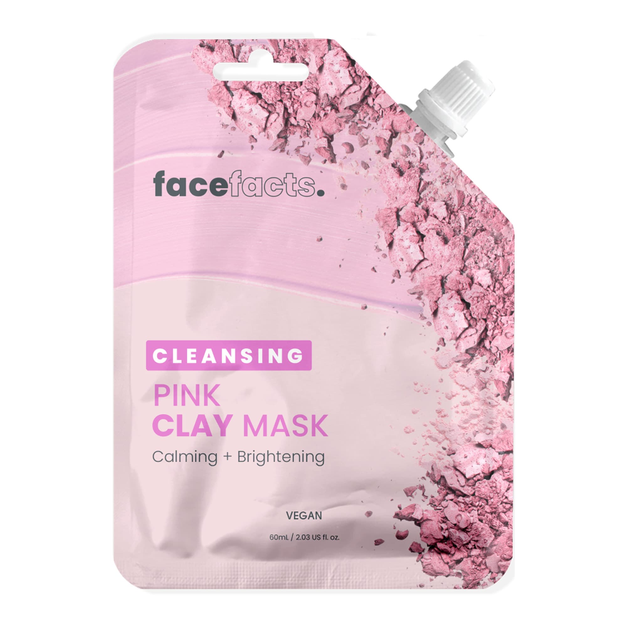 Rahustav ja puhastav roosa savimask 60ml