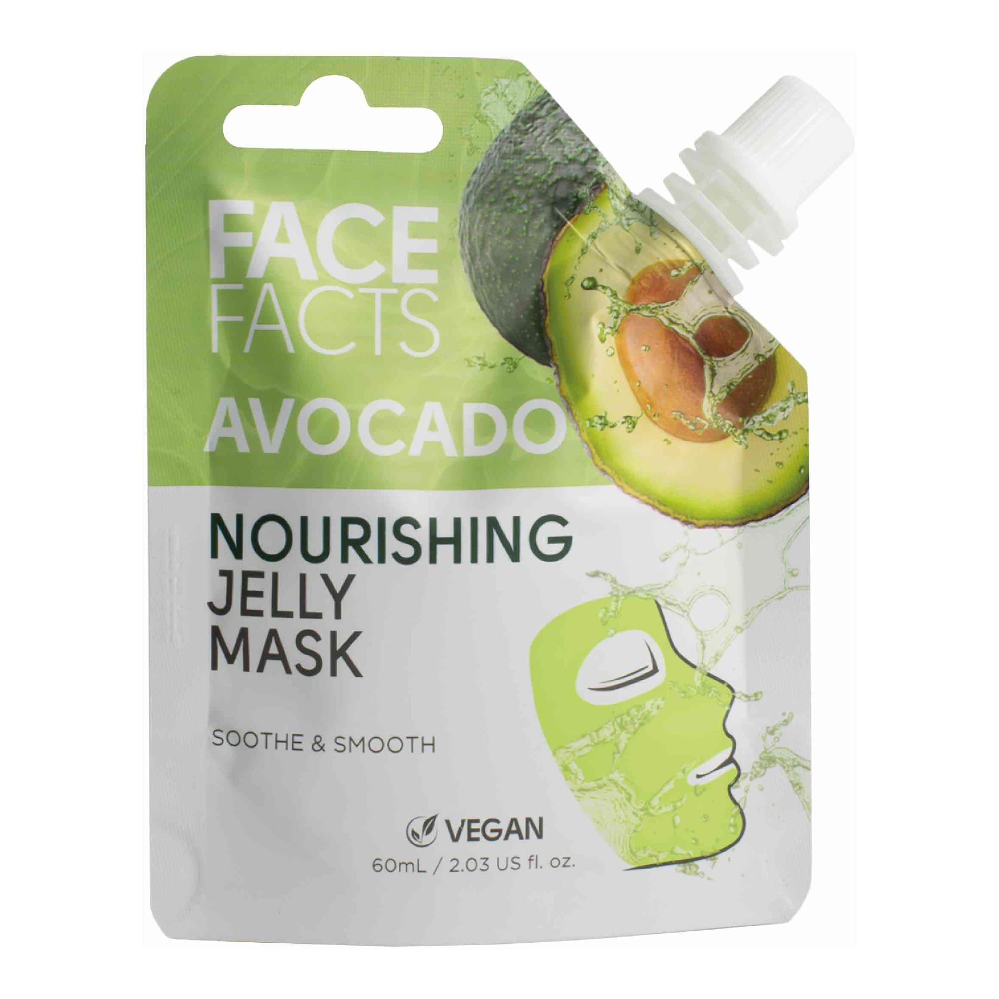 Niisutav ja puhastav geelmask avokaado 60ml