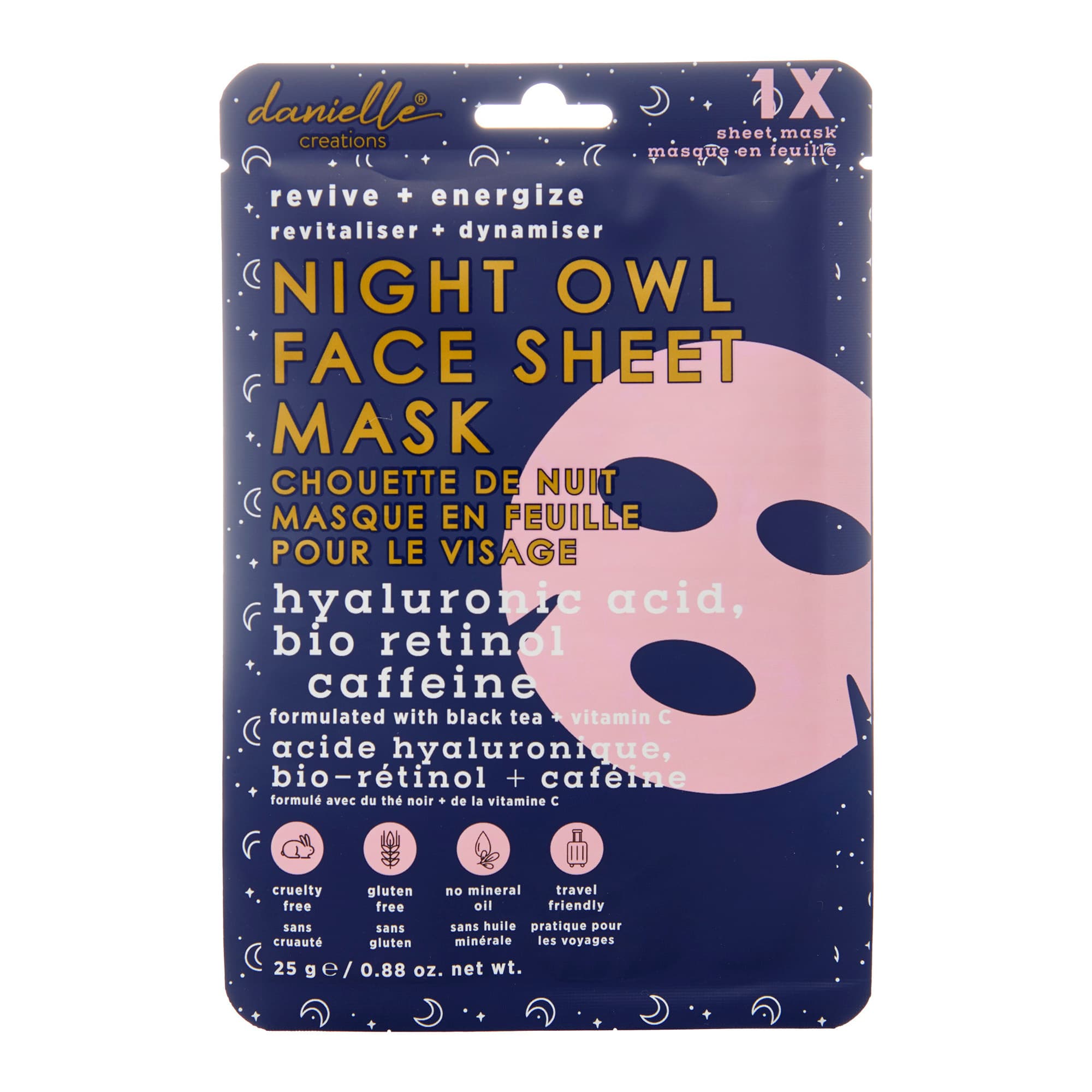 Kangasmask Night Owl Face Sheet Mask