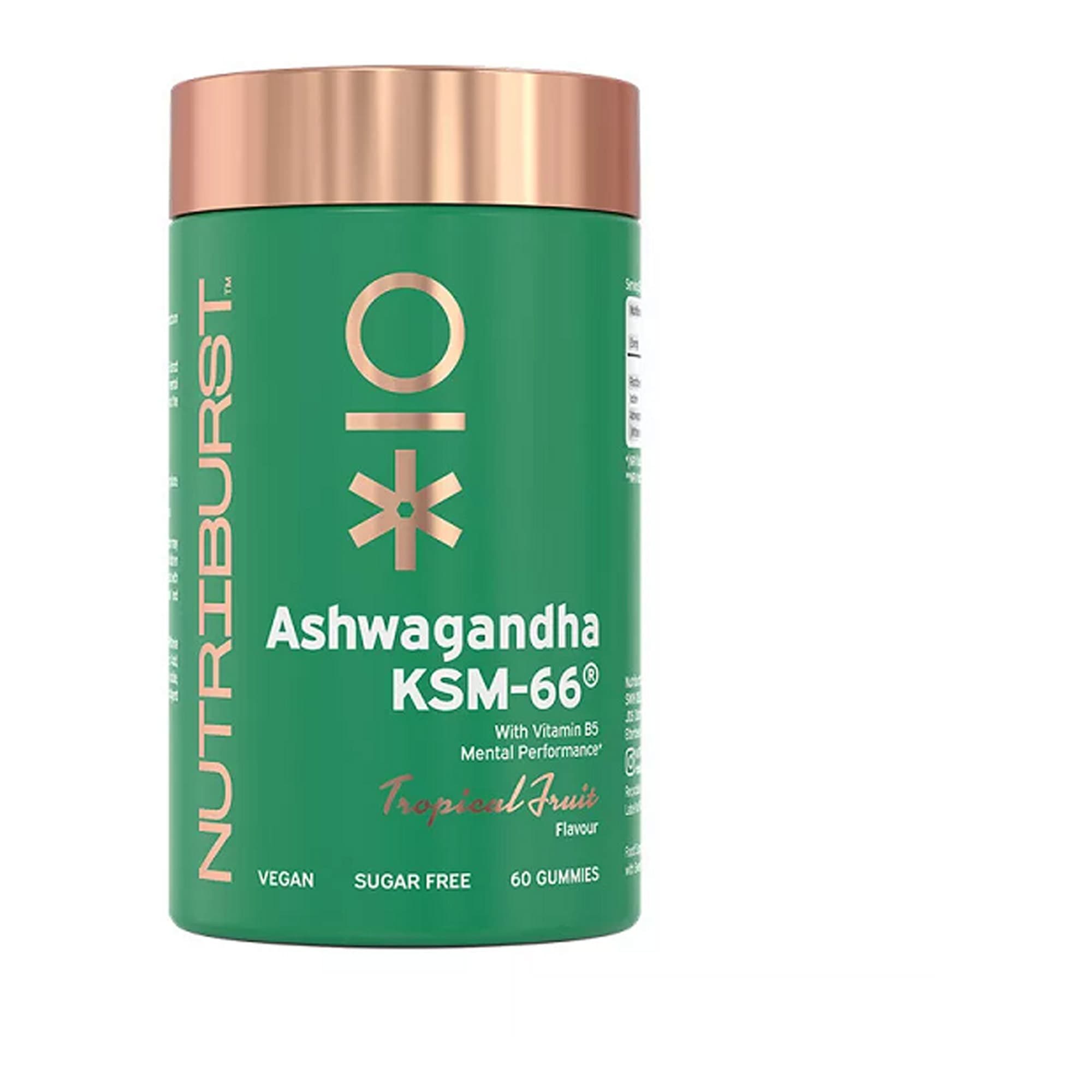 Toidulisand Ashwagandha KSM-66 ja B5 vitamiin 60tk