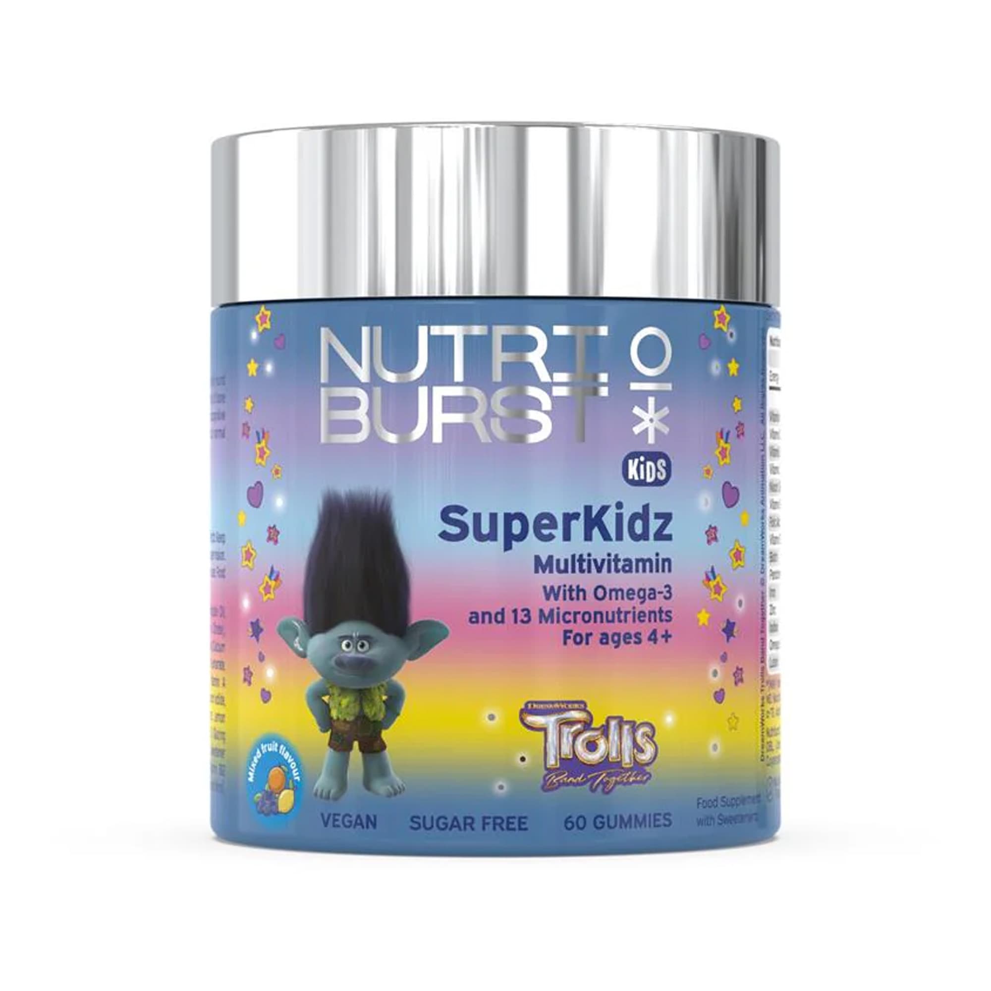 Toidulisand Trolls multivitamiin lastele 60tk
