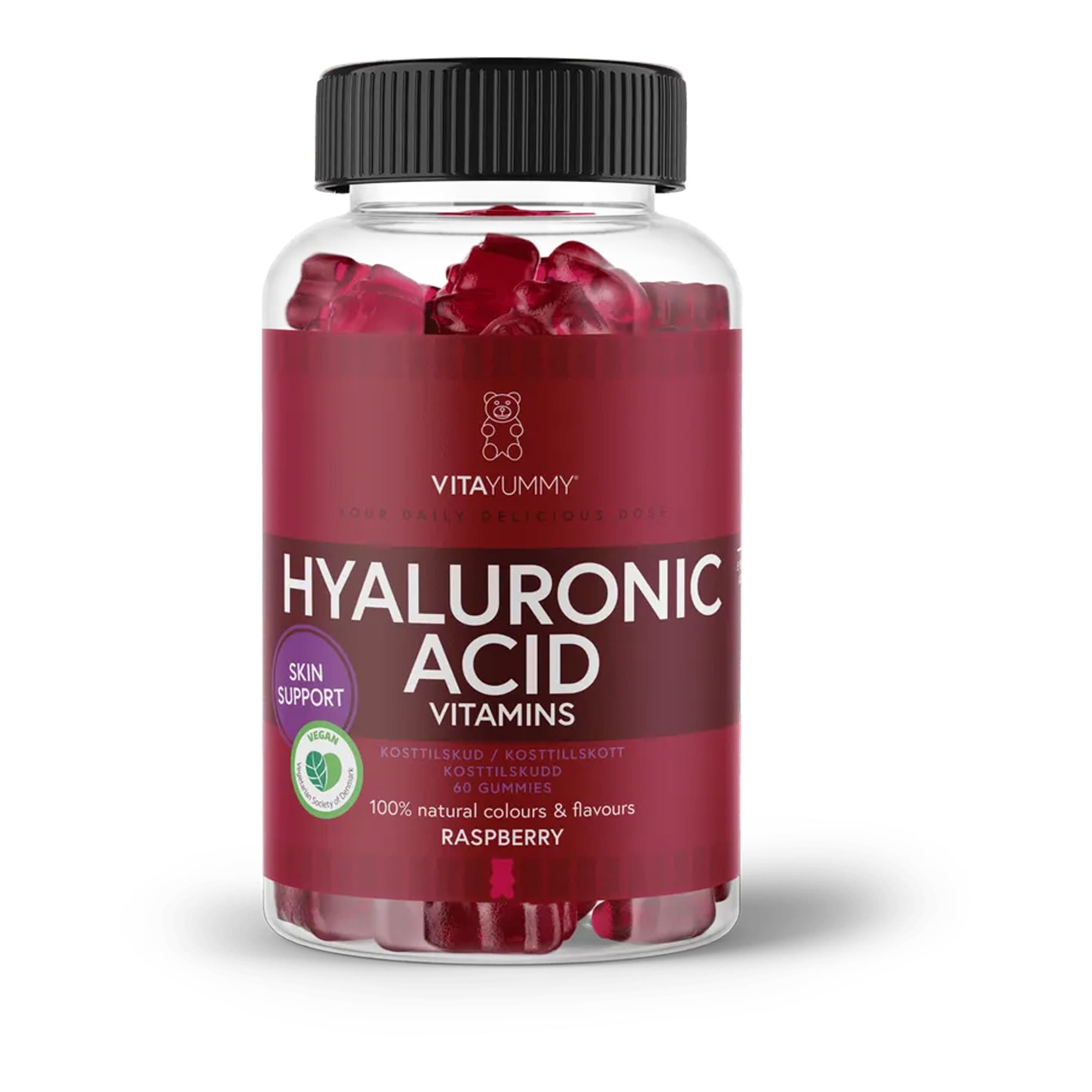 Vaarikamaitselised kummikarud 60tk