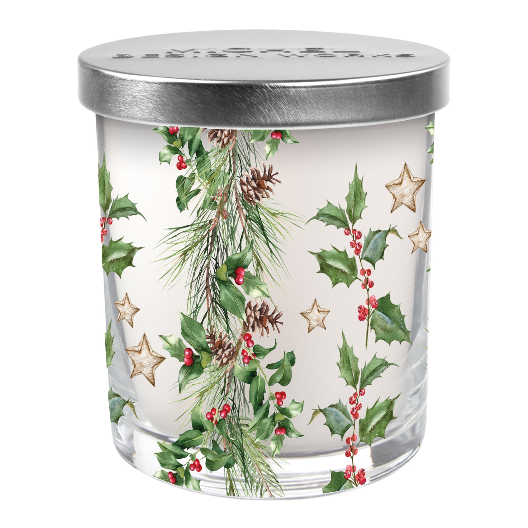 Holiday Garland küünal klaasis 209g