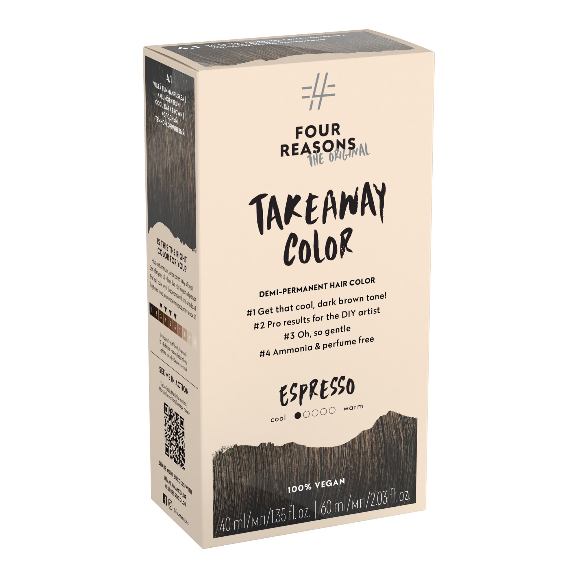 Takeaway Color 4.1 poolpüsivärv 40ml+60ml