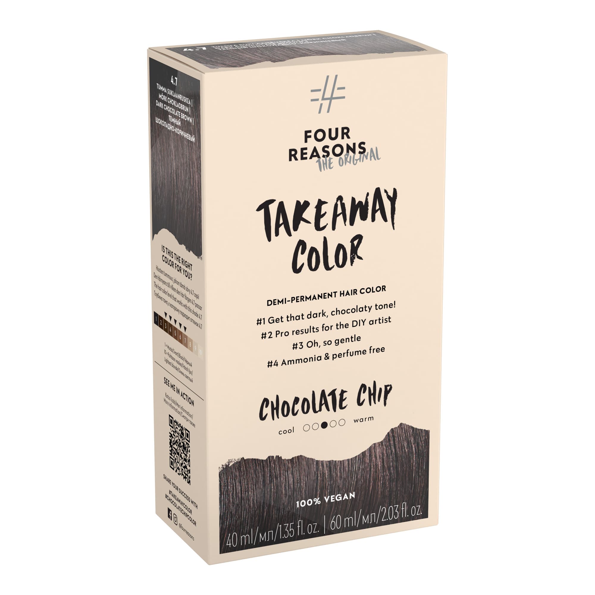 Takeaway Color 4.7 poolpüsivärv 40ml+60ml