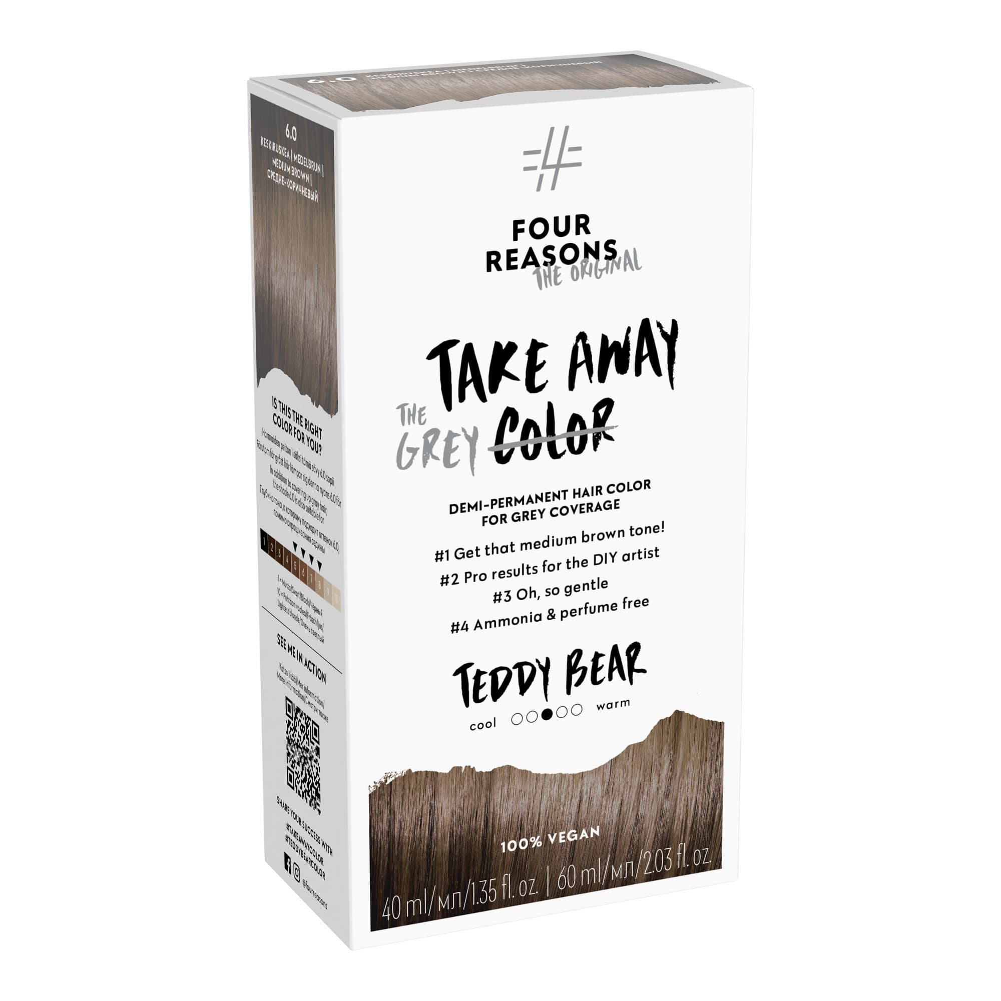 Takeaway Color 6.0 poolpüsivärv 40ml+60ml