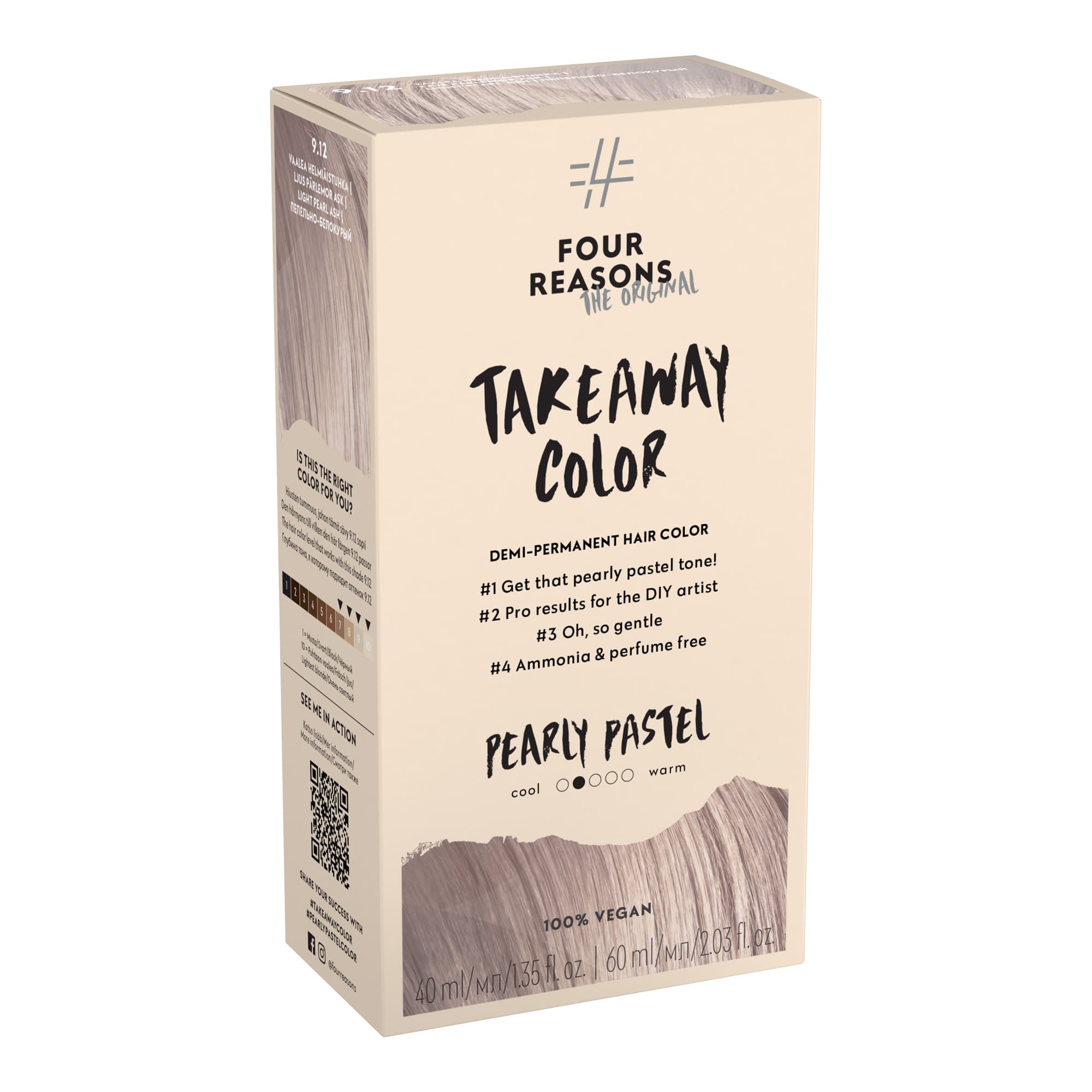 Takeaway Color 9.12 poolpüsivärv 40ml+60ml