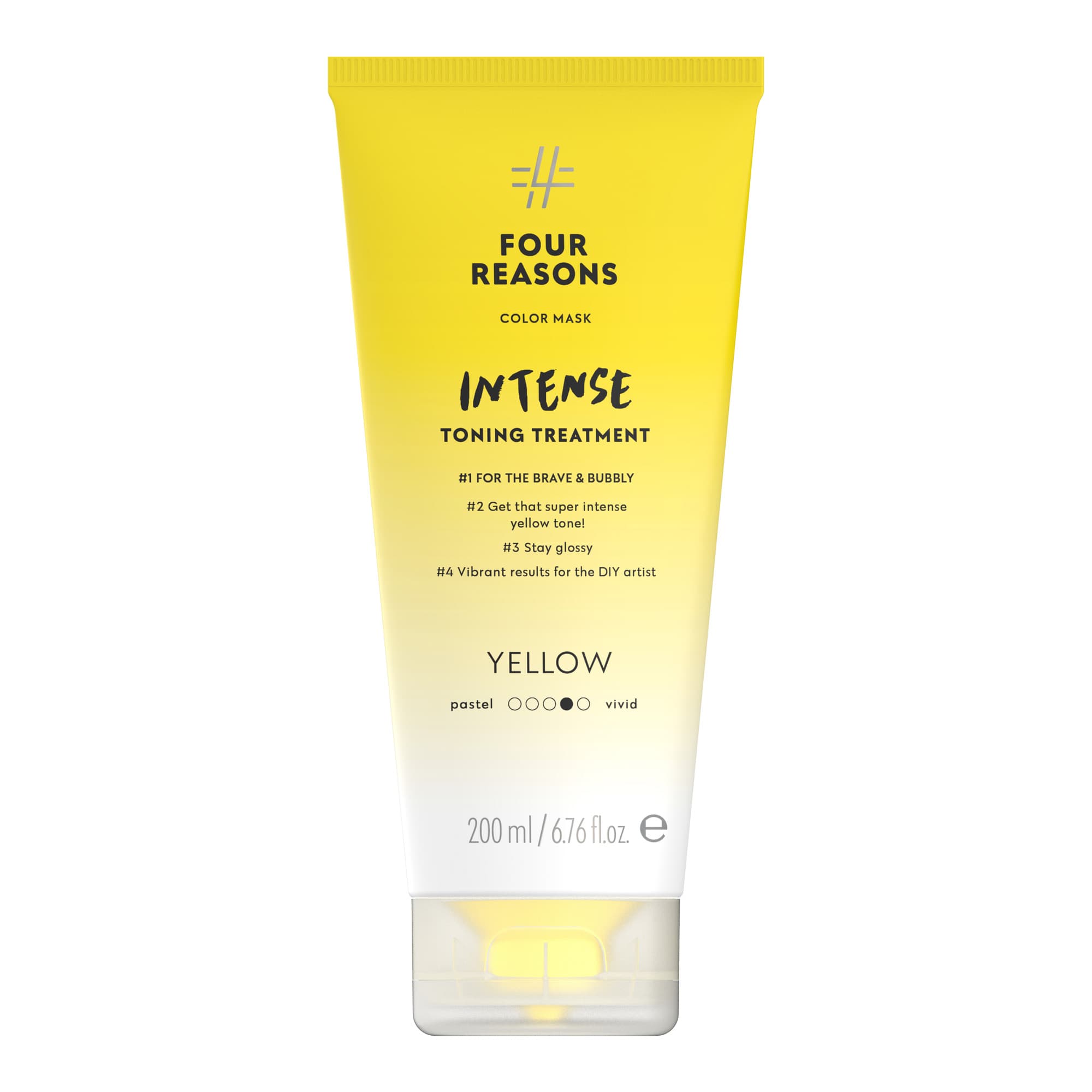 Intensiivselt tooniv juuksemask Yellow 200ml