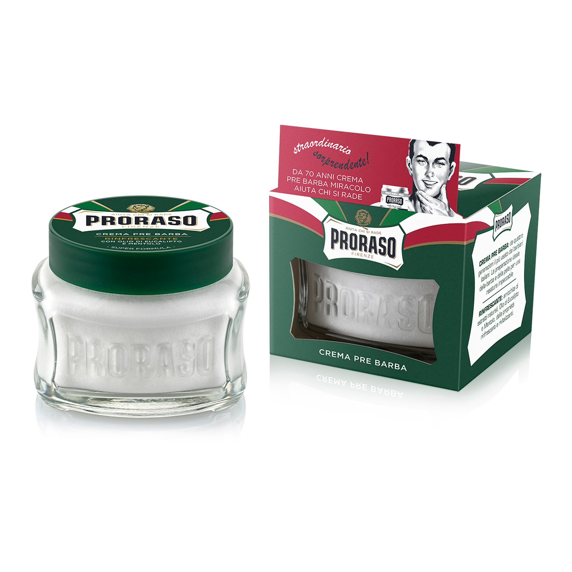 Raseerimiseelne ja -järgne värskendav kreem Eukalüpt 100ml