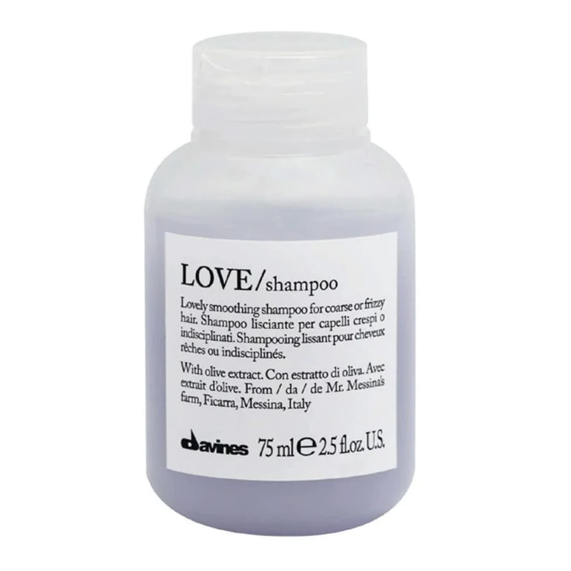 Love Smoothing šampoon kahustele ja laines juustele 75ml