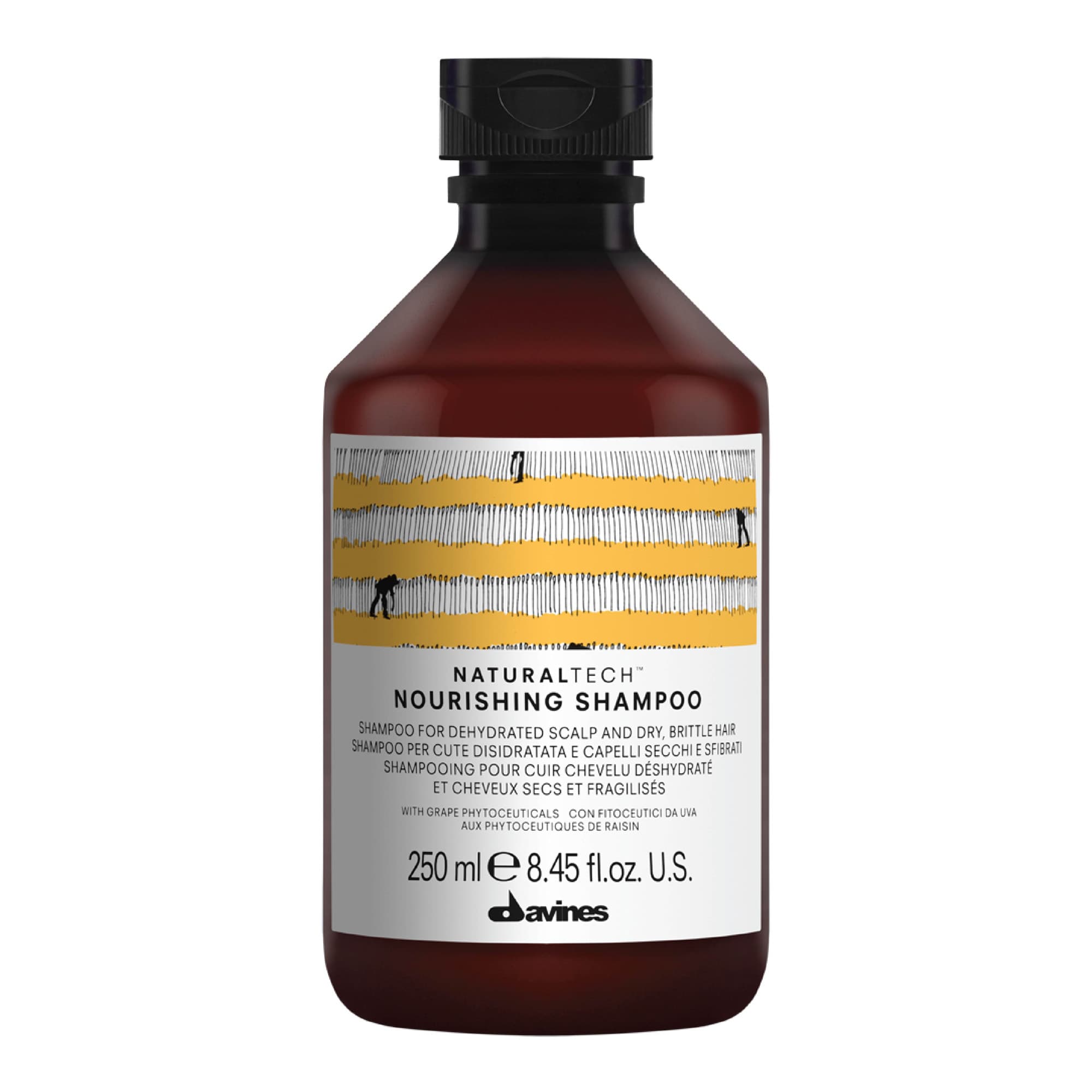 Šampoon kuivale peanahale ja kahjustatud habrastele juustele 250ml