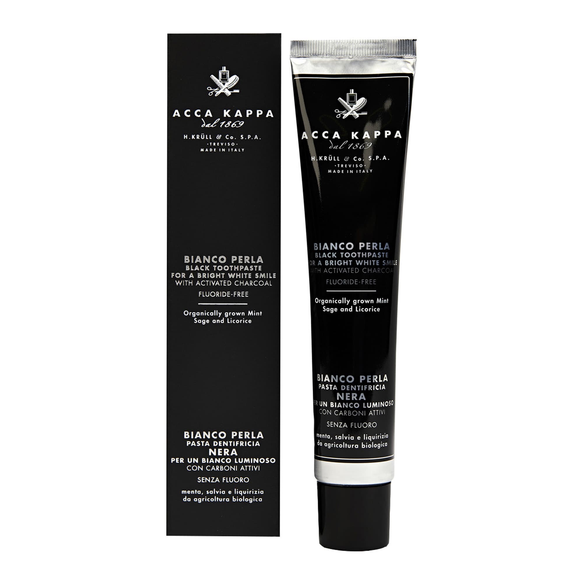 Aktiivsöega rikastatud must hambapasta 100ml