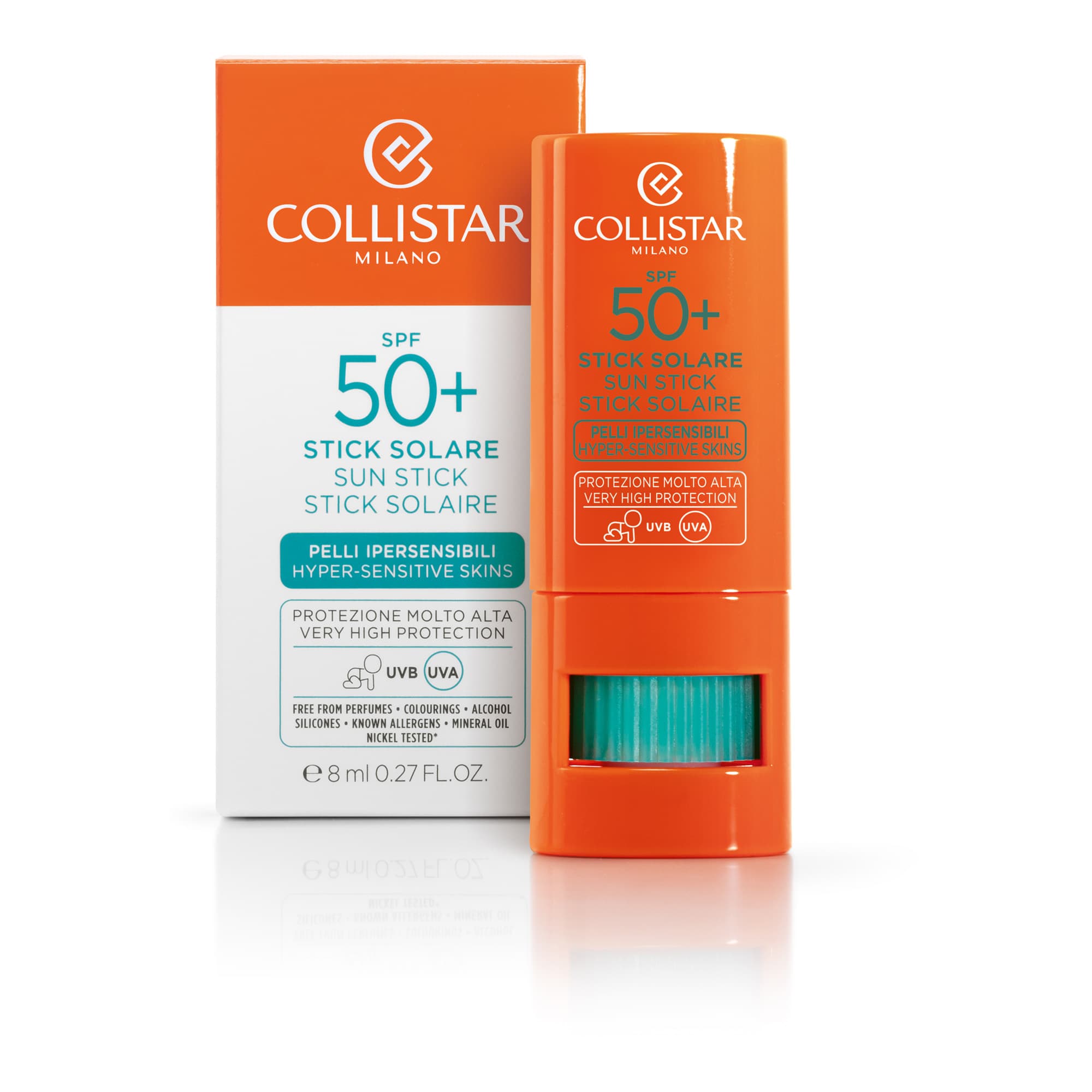 Hyper-Sensitive Sun Stick SPF 50+ maksimaalse kaitsega päikesepulk SPF 50+ 8ml