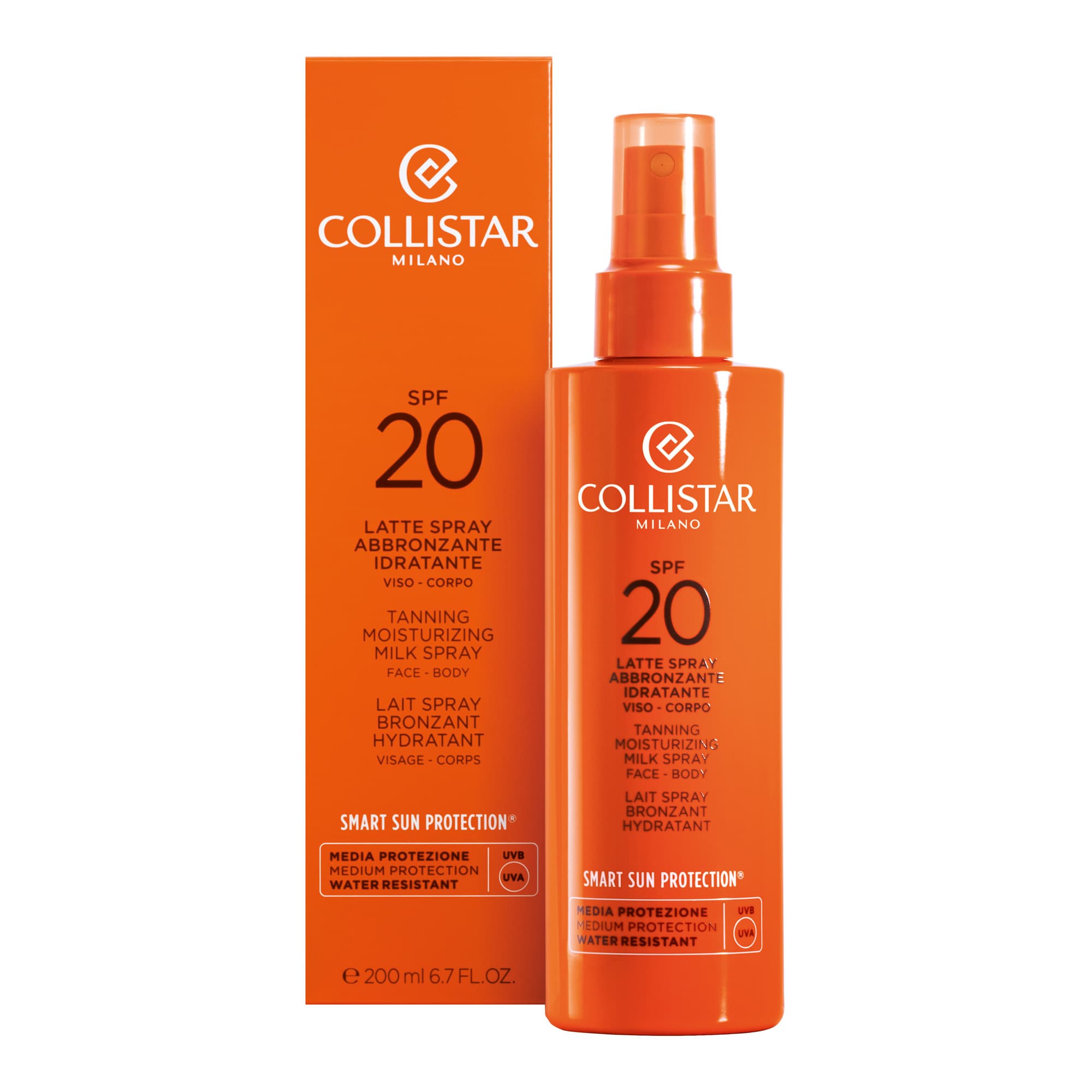 Tanning Moisturizing Milk Spray päikesekaitsepiim SPF20 200ml