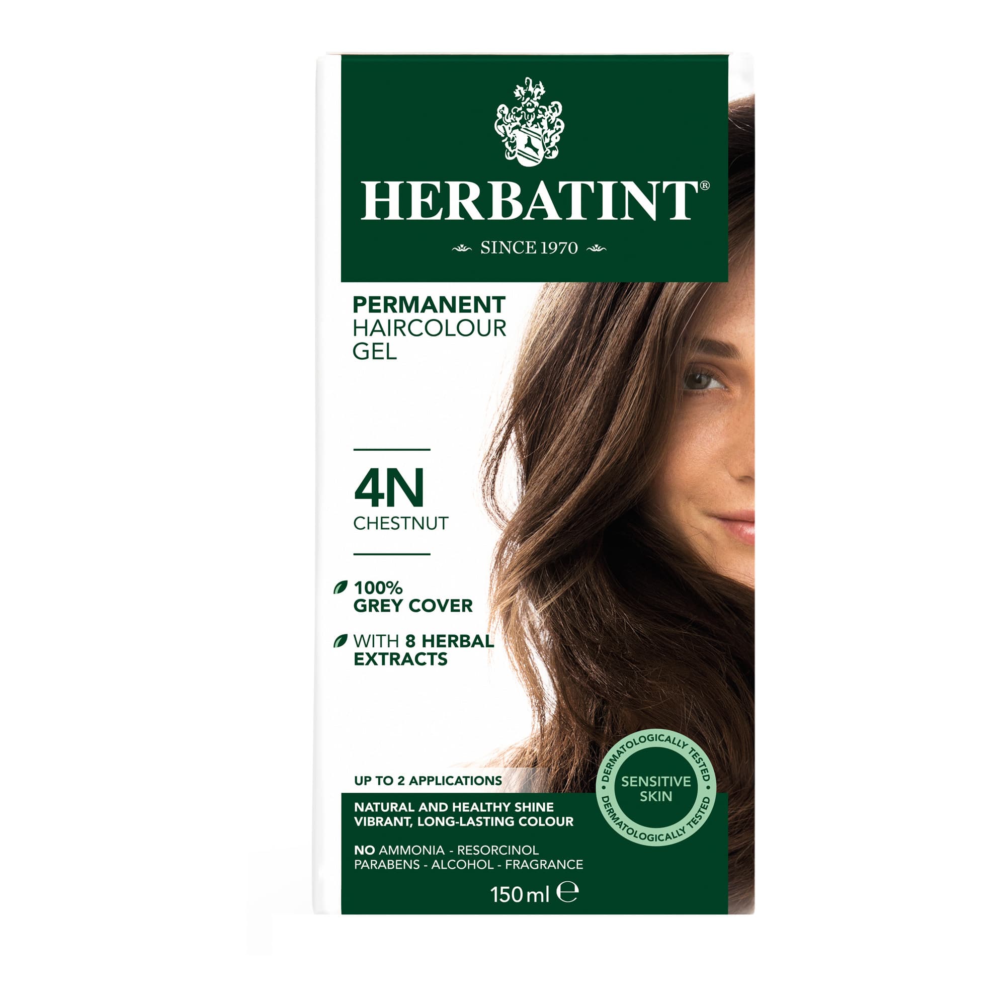 Juuksevärv Kastanipruun 4N