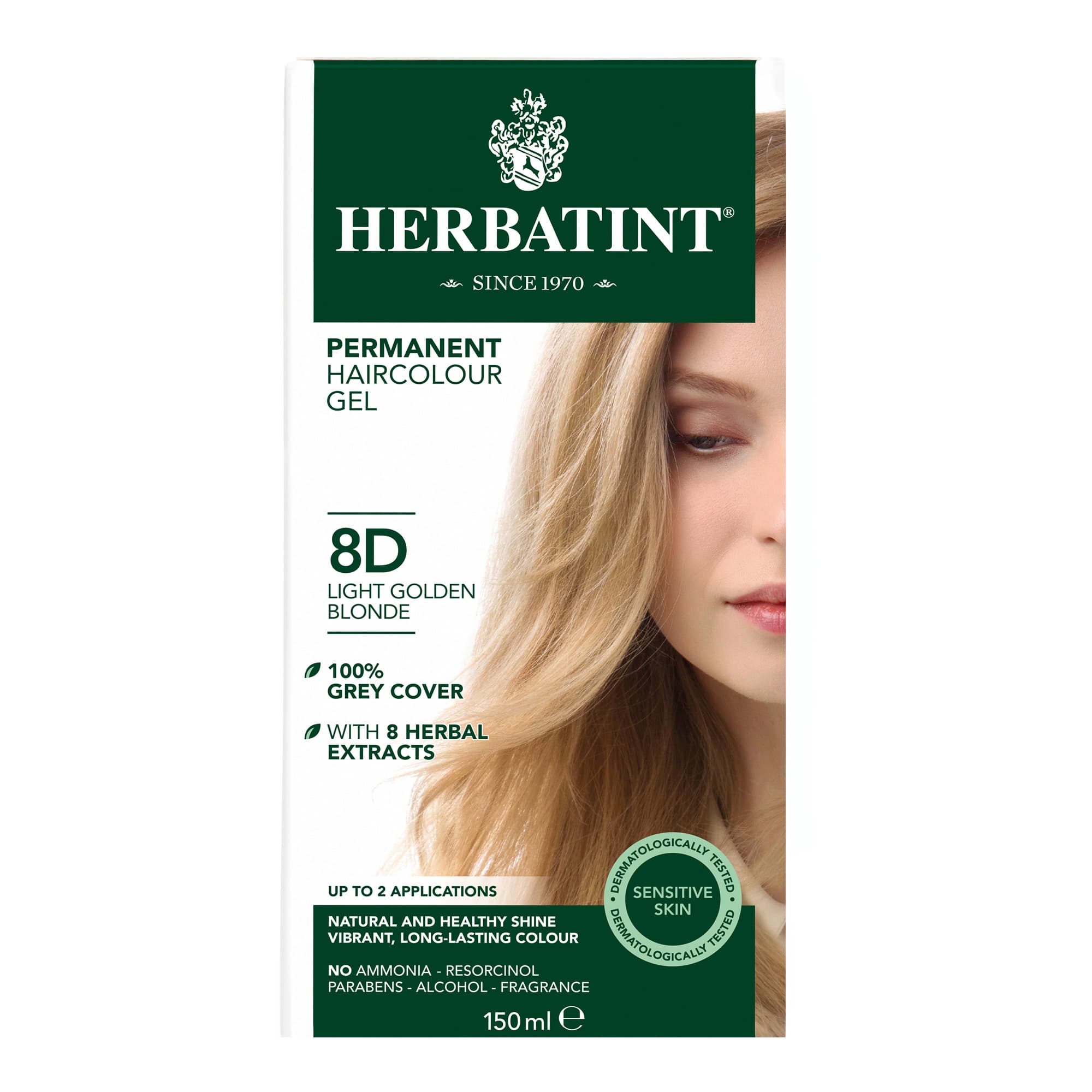 Juuksevärv Hele kuldne blond 8D