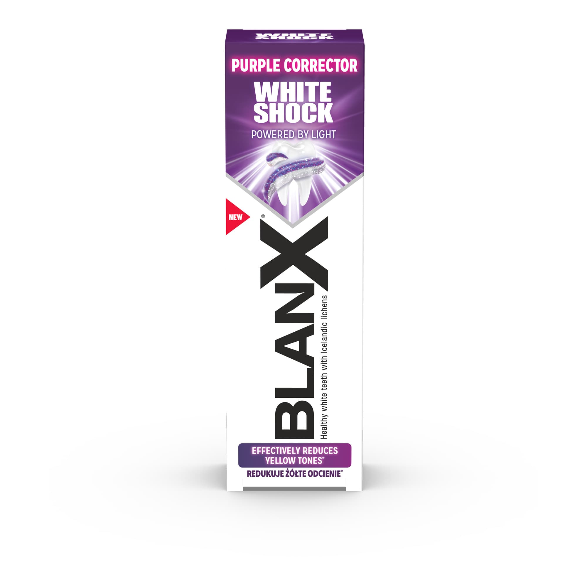 White Shock Purple Corrector hambapasta 75ml