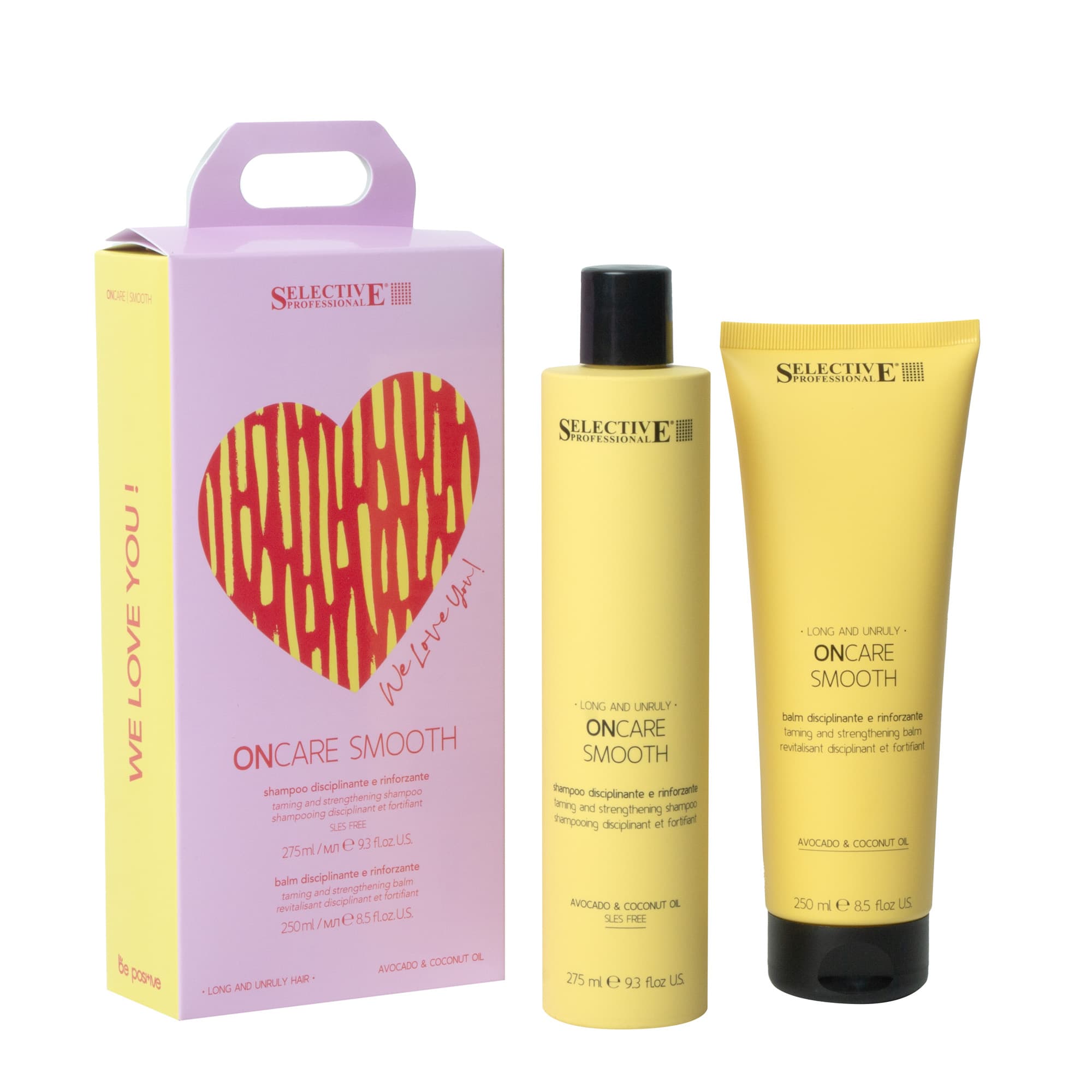 We Love You komplekt Smooth pikkadele juustele