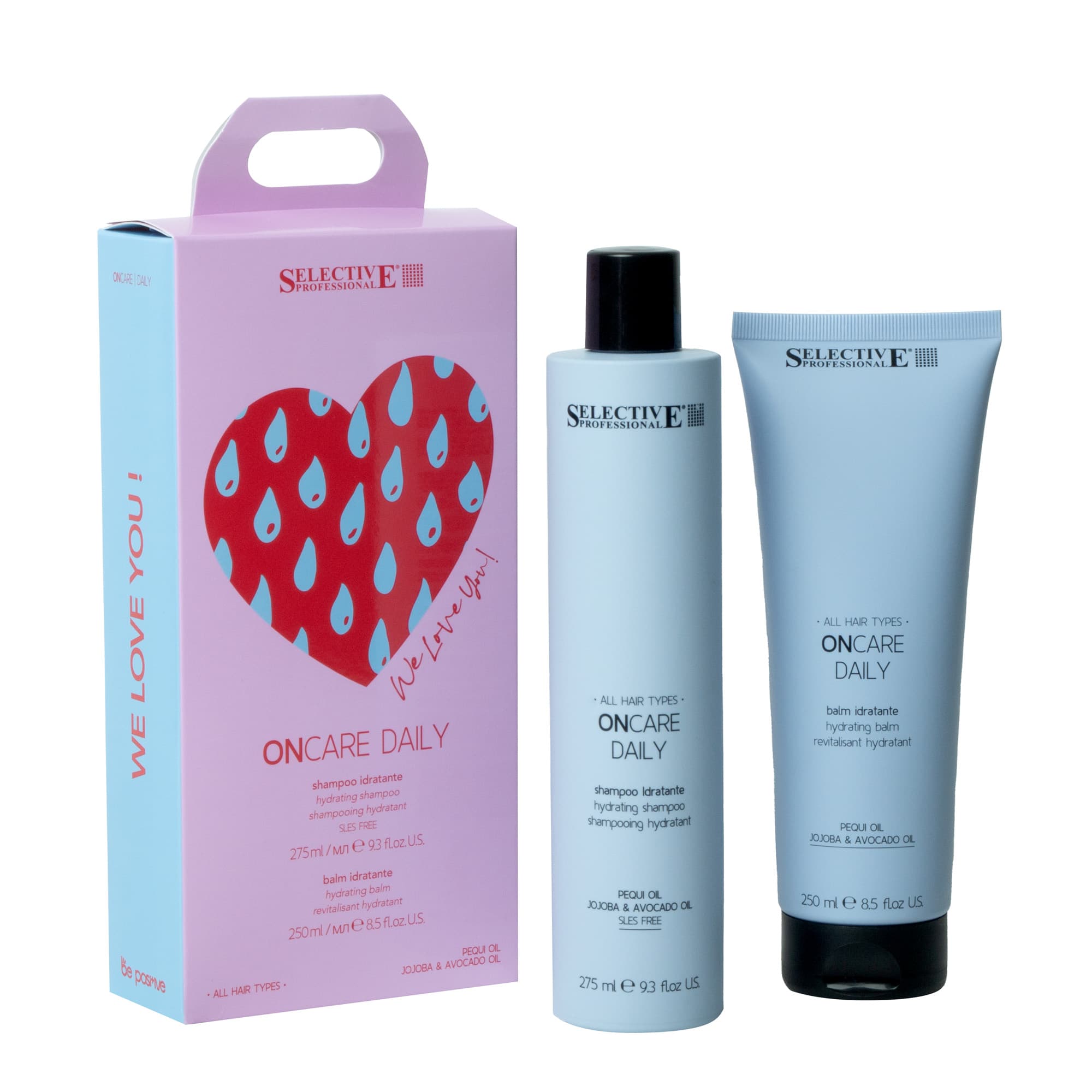 We Love You komplekt Daily kuivadele juustele