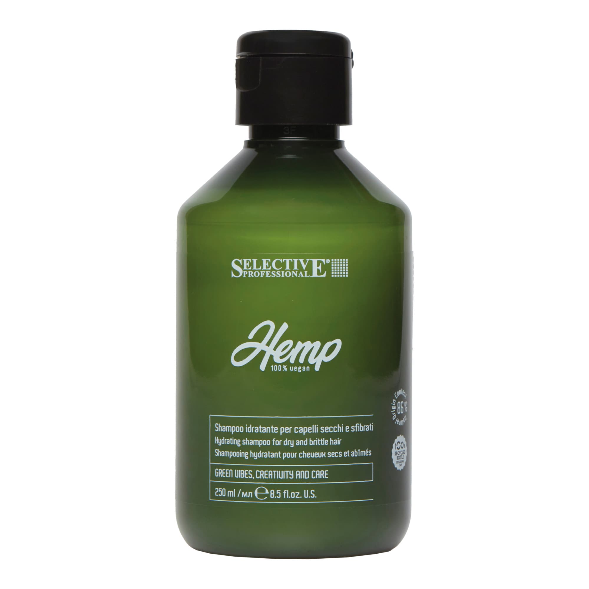 Hemp niisutav šampoon kanepiseemneõliga 250ml