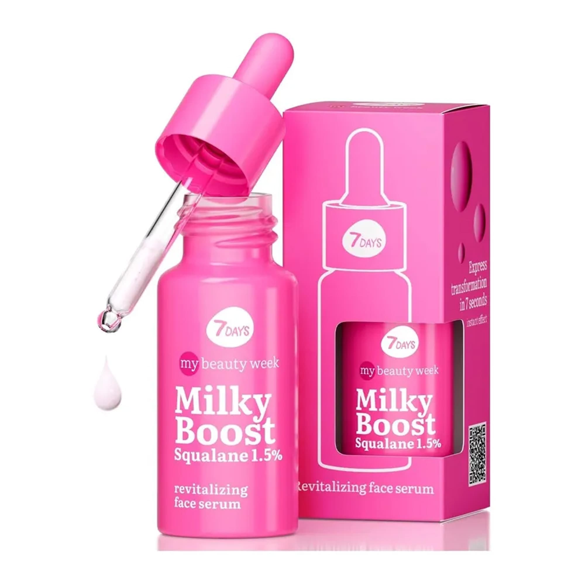 Milky Boost Squalane 1,5% taaselustav näoseerum 20ml