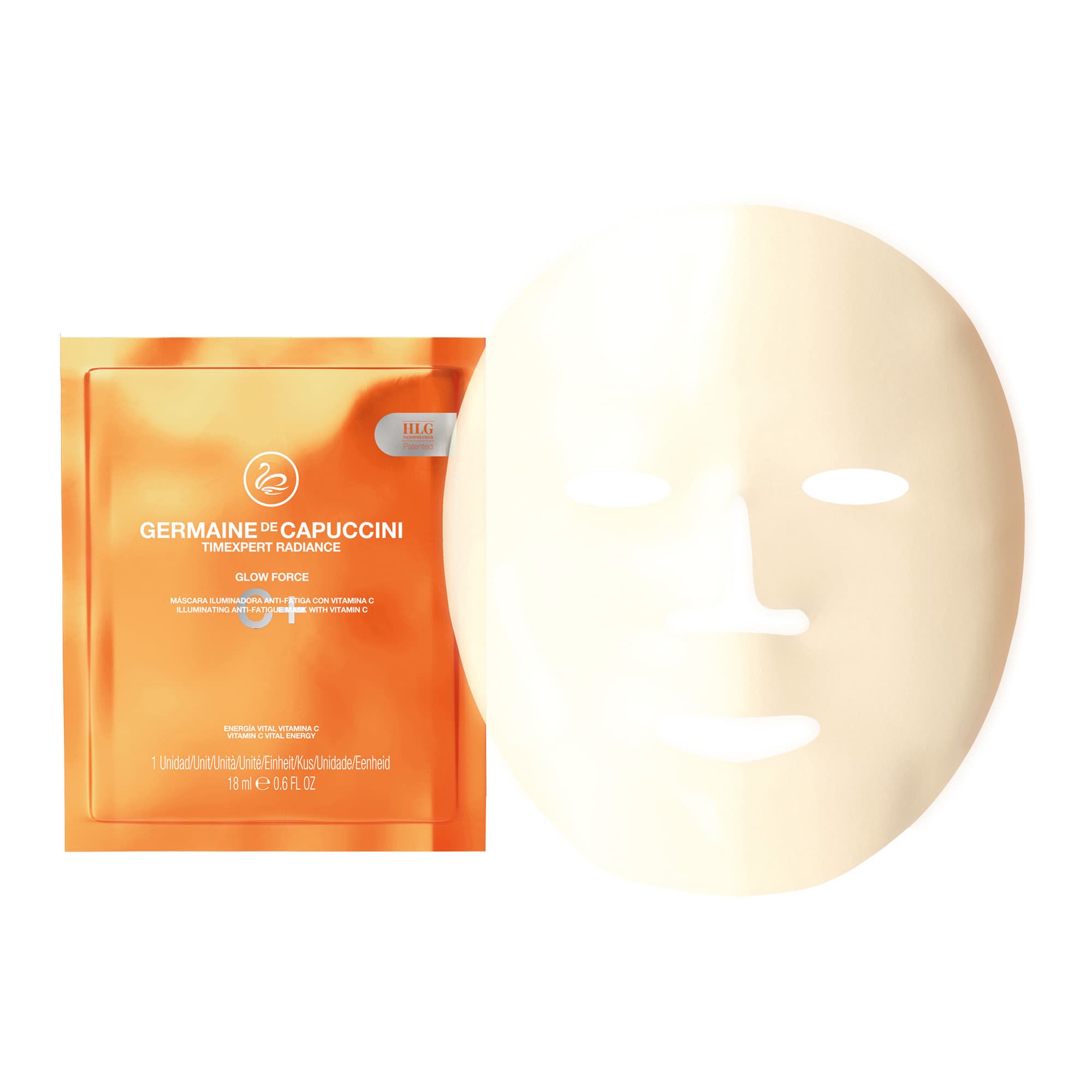 Timexpert Radiance C+ Glow Force näomask C-vitamiiniga 1tk