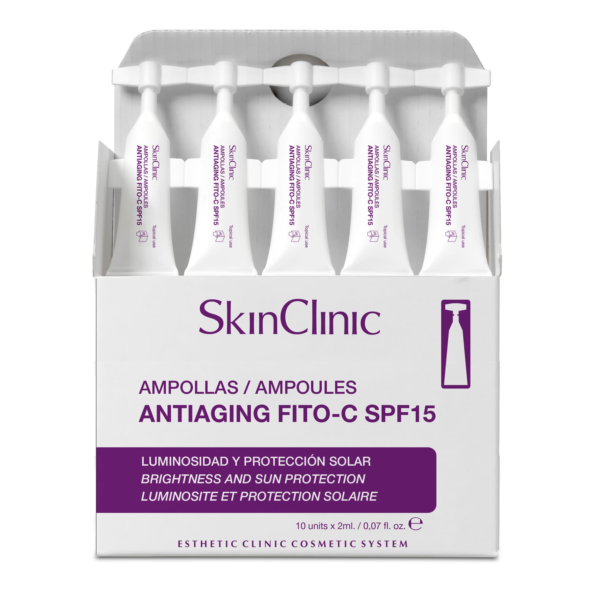 Vananemisvastased ampullid SPF15 10x2ml