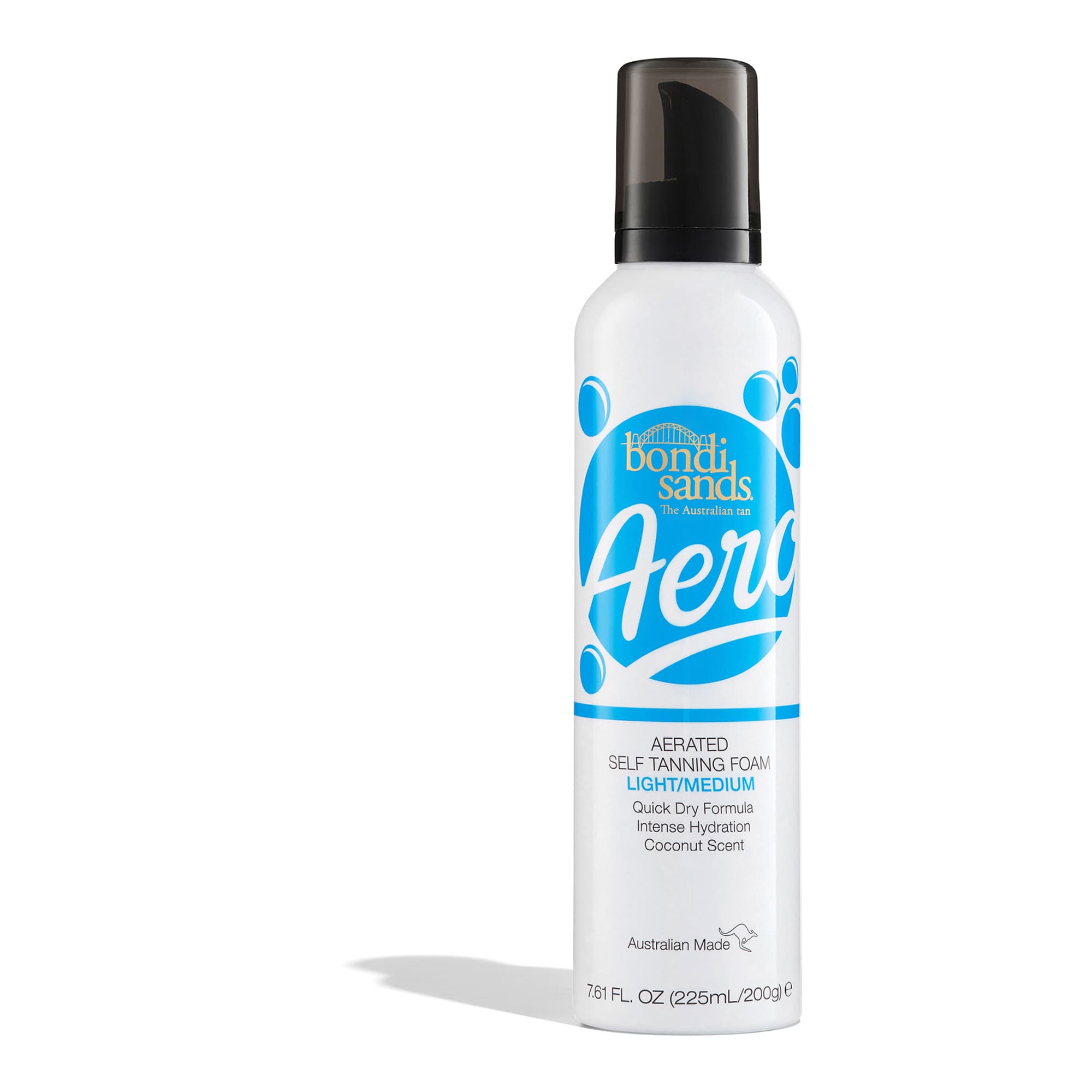 Aero Aerated Self Tanning Foam isepruunistuv vaht Light/Medium 225ml