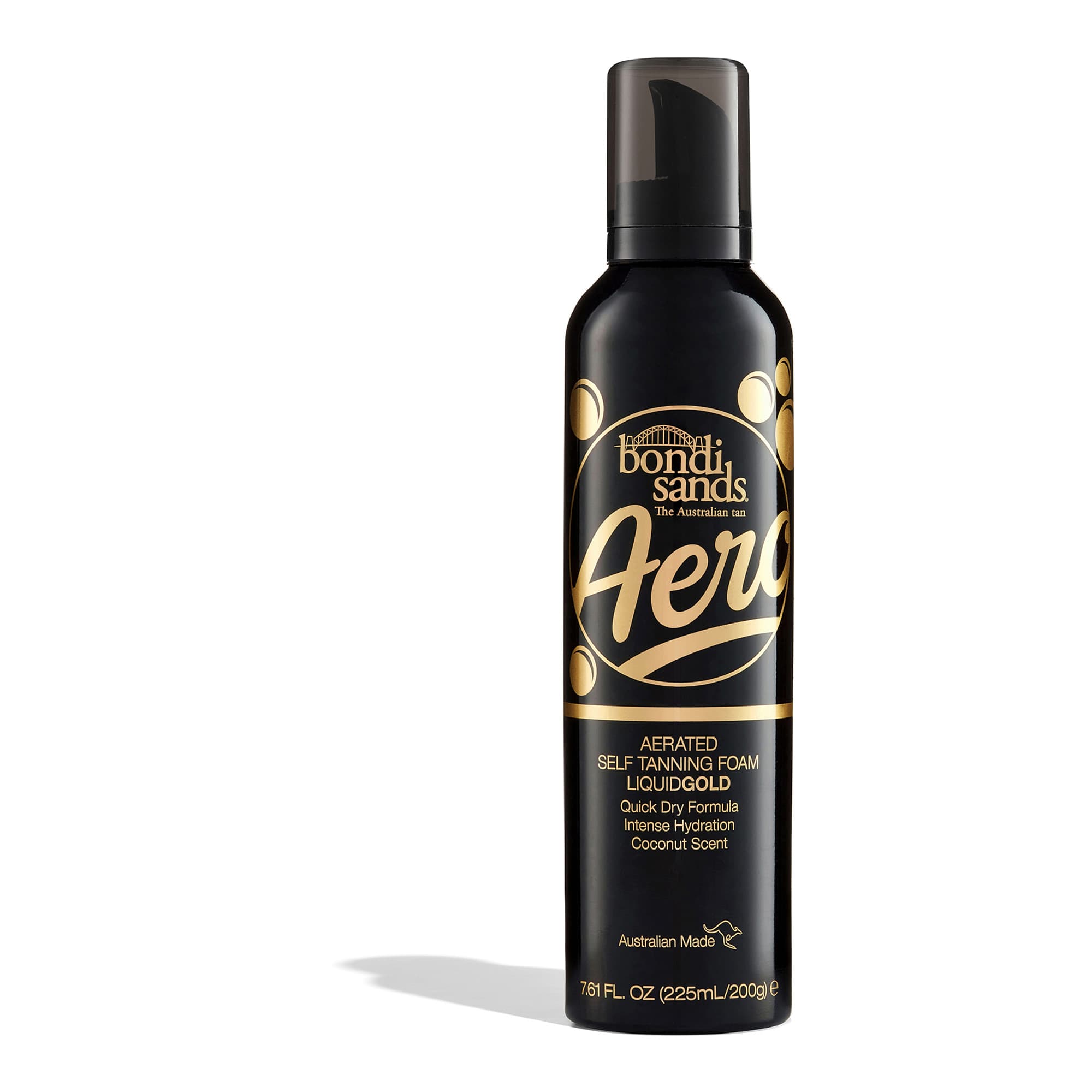 Liquid Gold Aero Aerated Self Tanning Foam isepruunistuv vaht 225ml