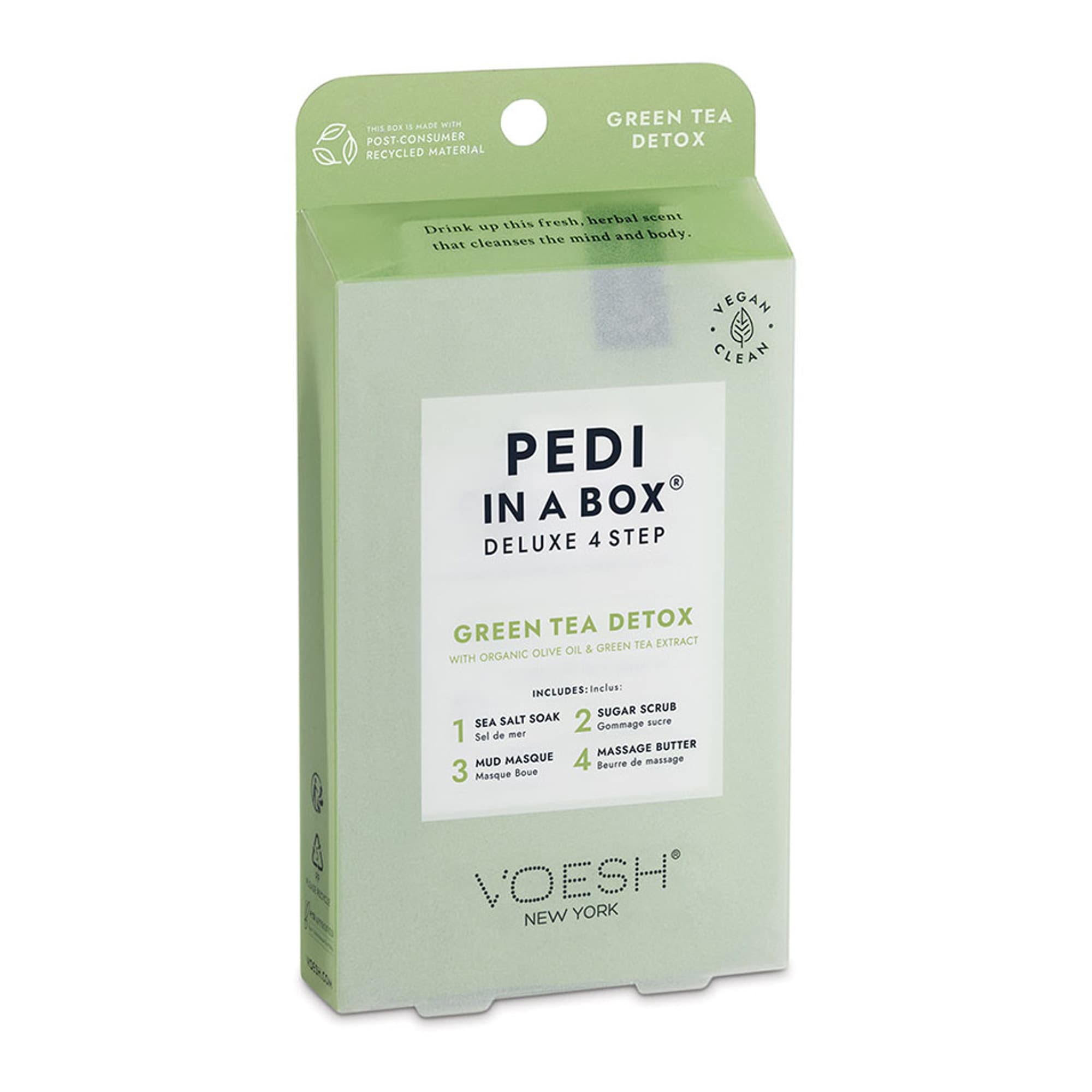 Pediküürikomplekt Green Tea Detox