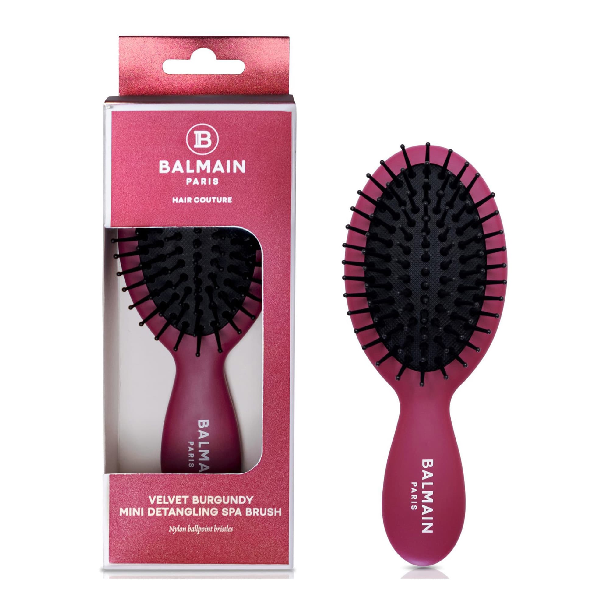 Pusadevastane juuksehari mini Burgundi