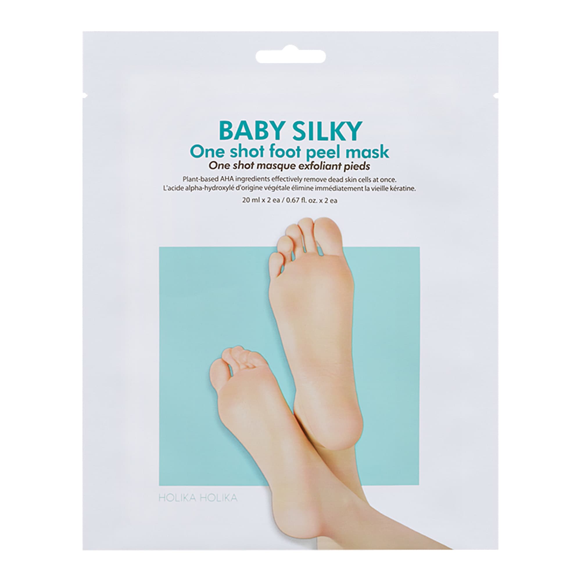 Koorivad sokid Baby Silky One Shot Foot Peel Mask
