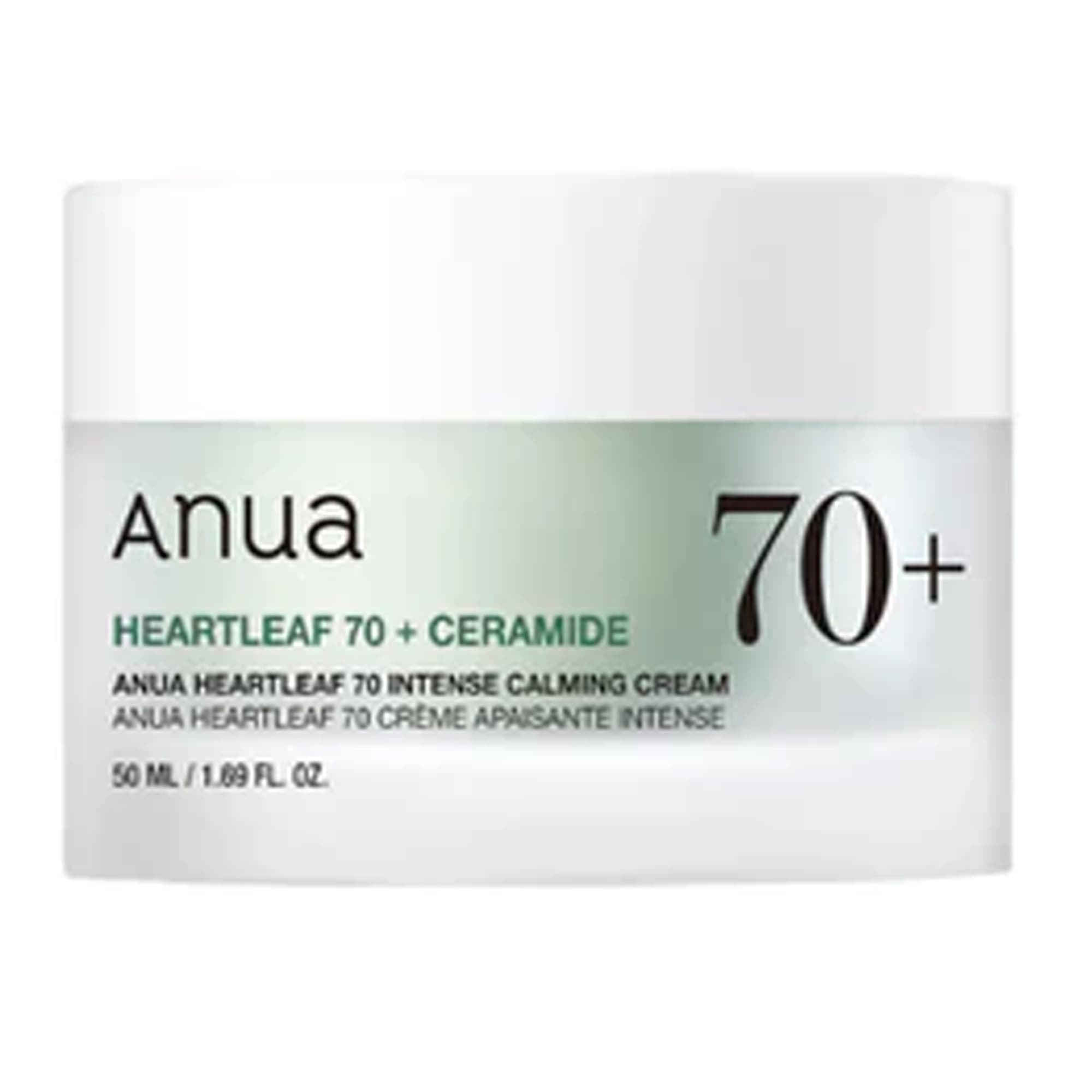 Heartleaf 70 Intense Calming rahustav näokreem soorohuga 50ml