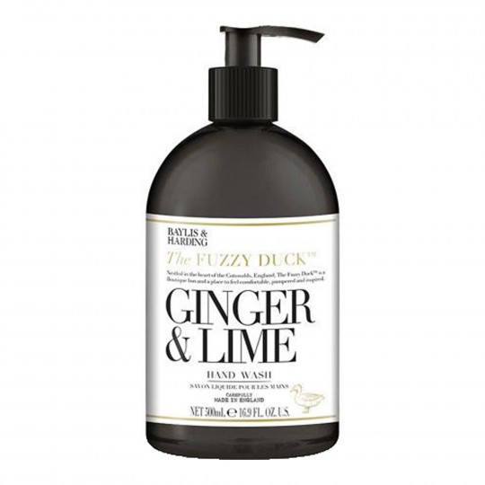 The Fuzzy Duck Ginger & Lime kätepesuseep 500ml