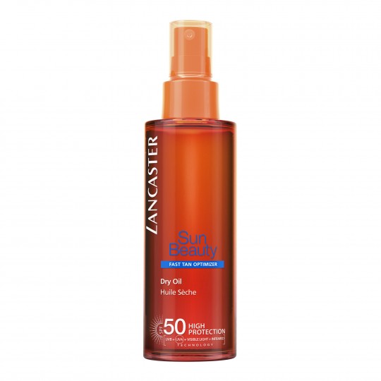 Sun Beauty Dry Touch Oil Fast Tan Opt SPF50 päevitusõli kehale 150ml