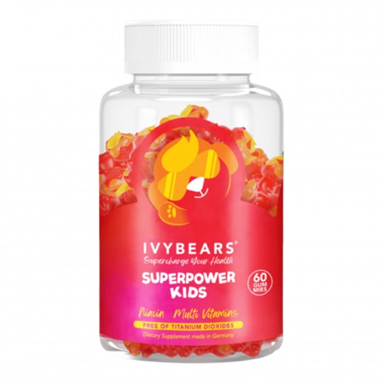 Superpower Kids looduslikud vitamiinid lastele 60tk