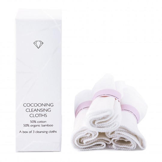 Cocooning Cleansing Cloths näopuhastusrätikud 3tk karbis