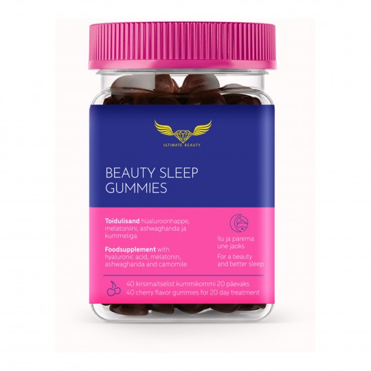 Beauty Sleep kirsimaitselised kummikommid 40tk