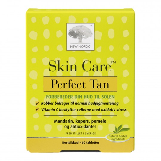 Skin Care Perfect Tan toidulisand hea jume ja ühtlase nahatooni jaoks 60tk